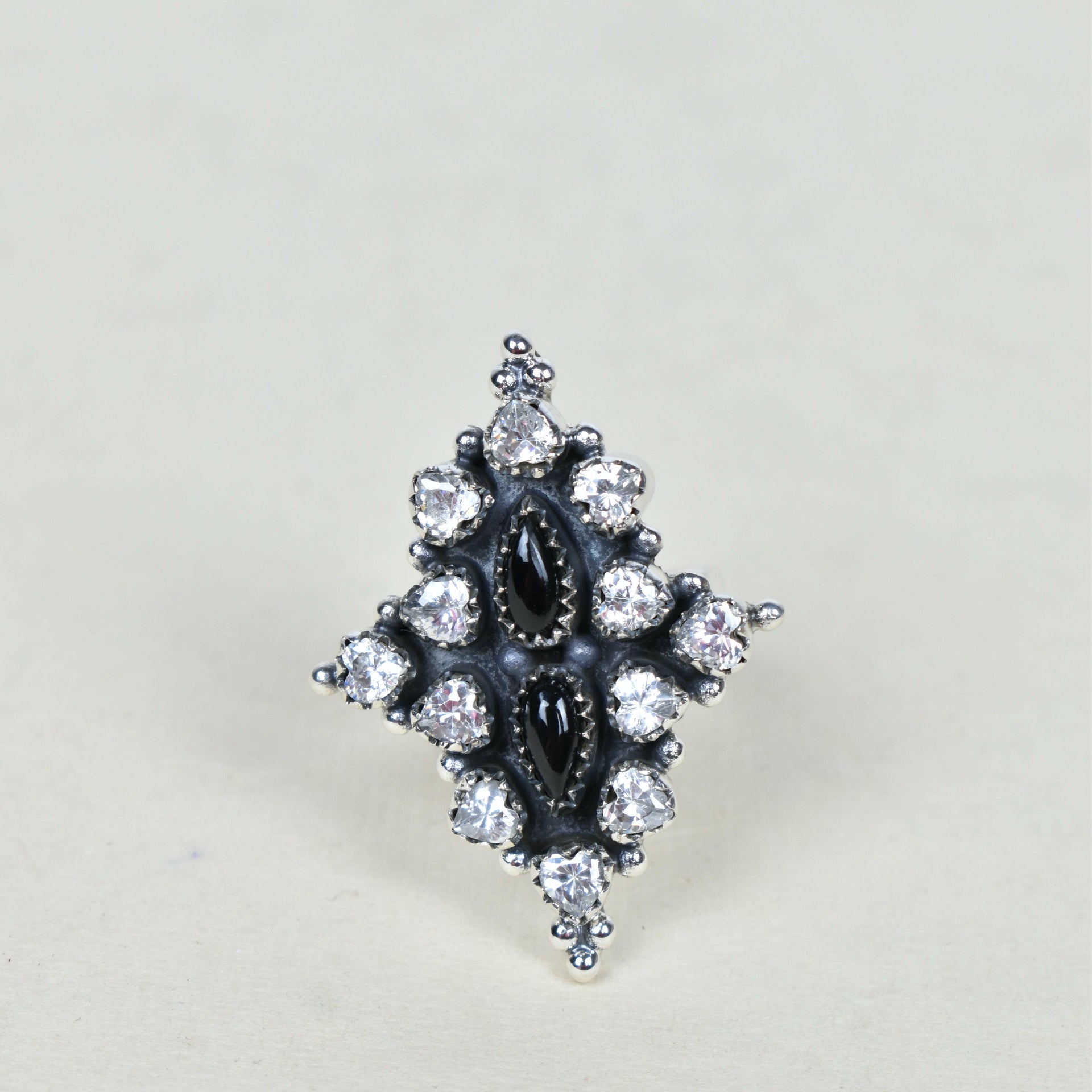 Loving Aura Crystal Ring-Cluster Rings-Krush Kandy, Women's Online Fashion Boutique Located in Phoenix, Arizona (Scottsdale Area)