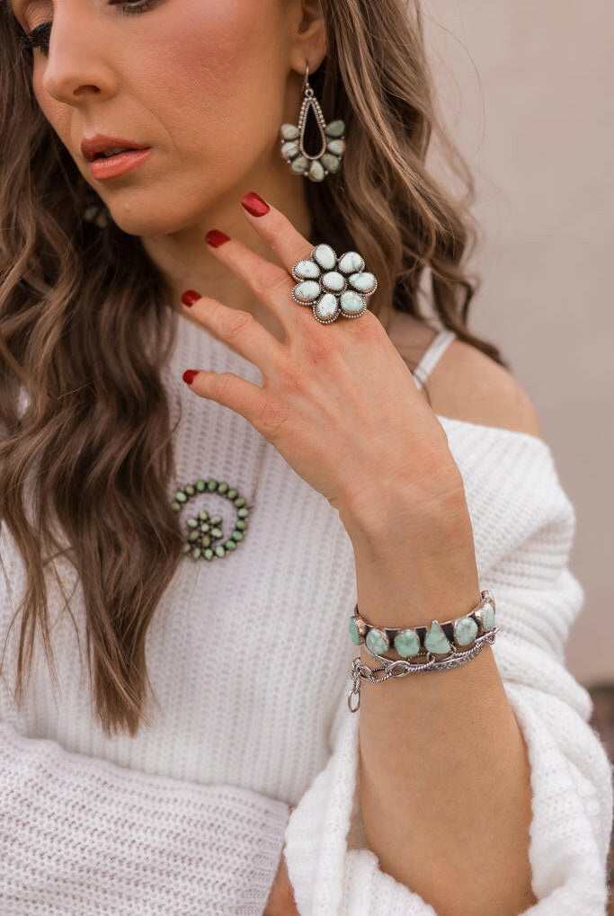 PREORDER Brielle Sterling Silver Earring-Drop Earrings-Krush Kandy, Women's Online Fashion Boutique Located in Phoenix, Arizona (Scottsdale Area)