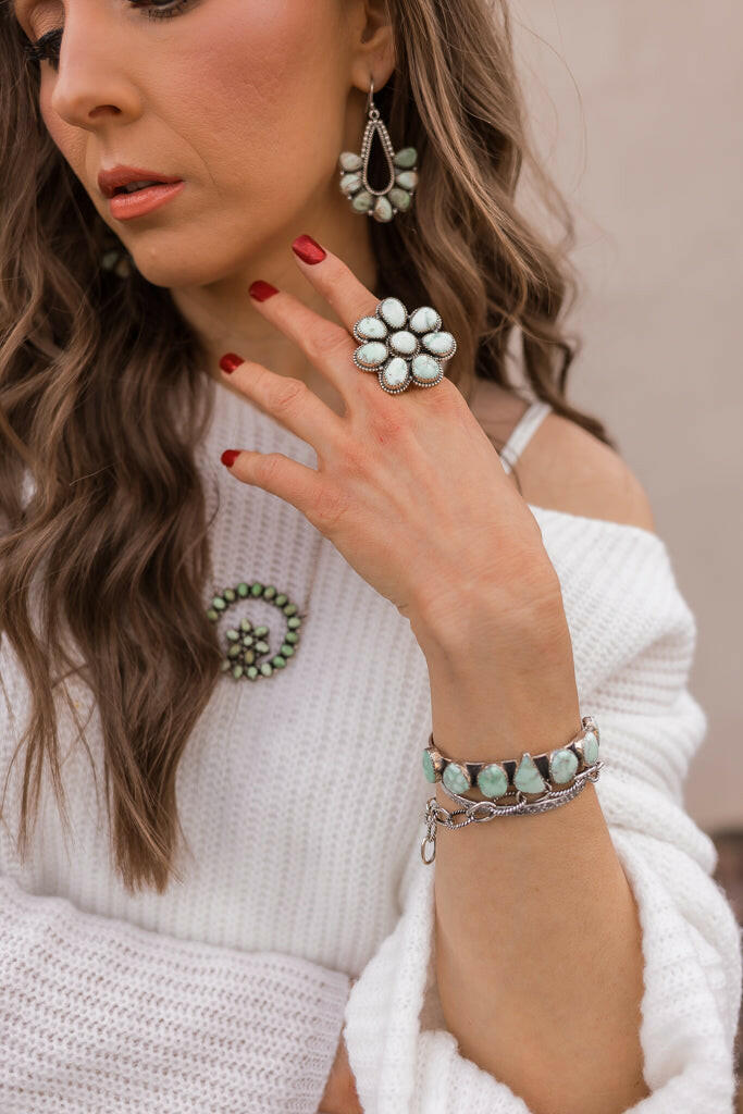 PREORDER Brielle Sterling Silver Earring-Drop Earrings-Krush Kandy, Women's Online Fashion Boutique Located in Phoenix, Arizona (Scottsdale Area)