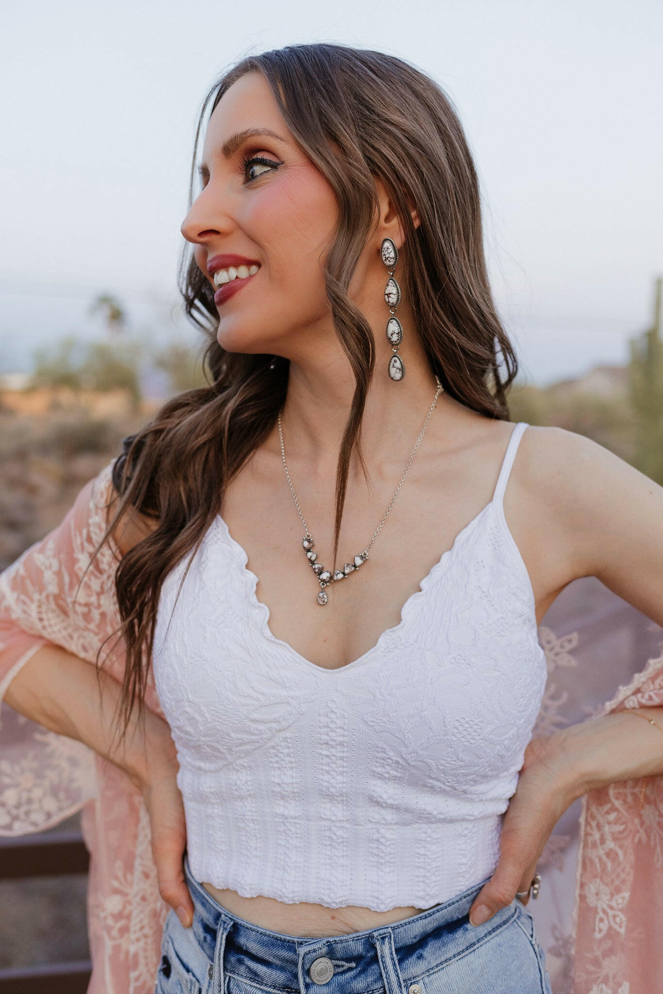 Lace Textured Bralette-Tanks-Krush Kandy, Women's Online Fashion Boutique Located in Phoenix, Arizona (Scottsdale Area)