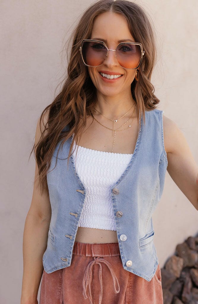 Sunscreen Metal Gradient Color Anti UV Sunglasses-Sunglasses-Krush Kandy, Women's Online Fashion Boutique Located in Phoenix, Arizona (Scottsdale Area)