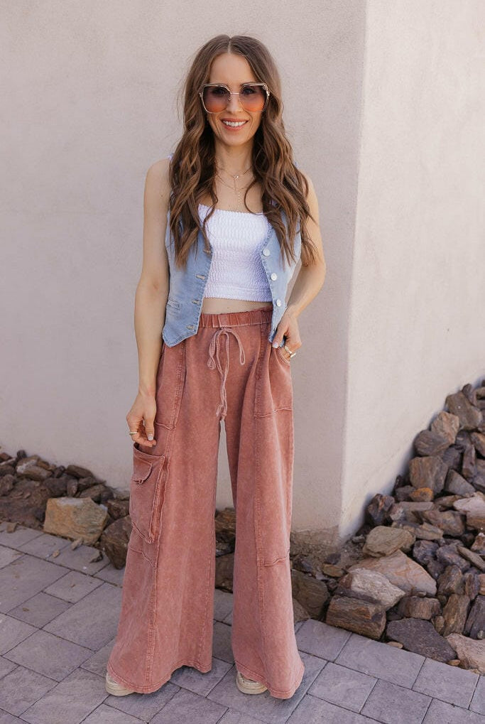 Blue Jean Baby V-Neck Denim Vest-Tops-Krush Kandy, Women's Online Fashion Boutique Located in Phoenix, Arizona (Scottsdale Area)