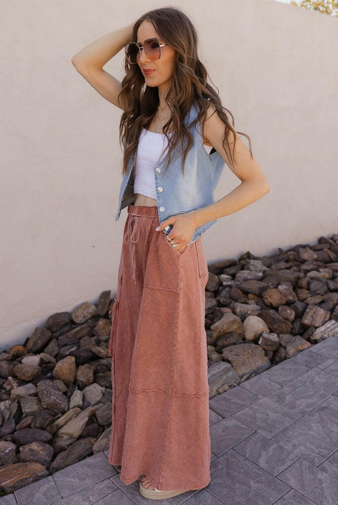 Blue Jean Baby V-Neck Denim Vest-Tops-Krush Kandy, Women's Online Fashion Boutique Located in Phoenix, Arizona (Scottsdale Area)