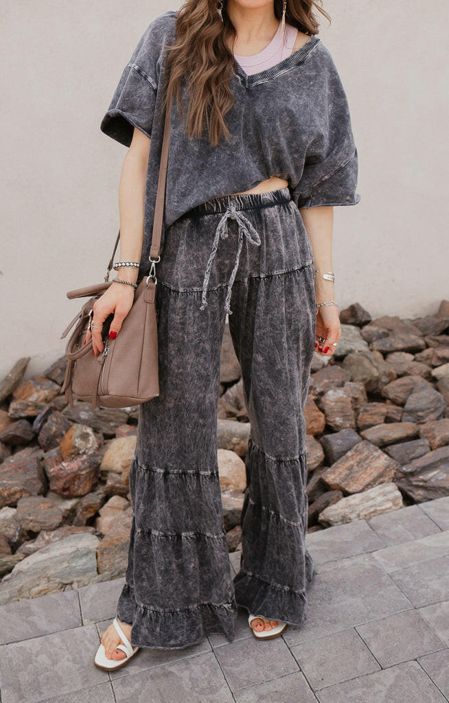 Storm Wash V-Neck Tee-Tops-Krush Kandy, Women's Online Fashion Boutique Located in Phoenix, Arizona (Scottsdale Area)