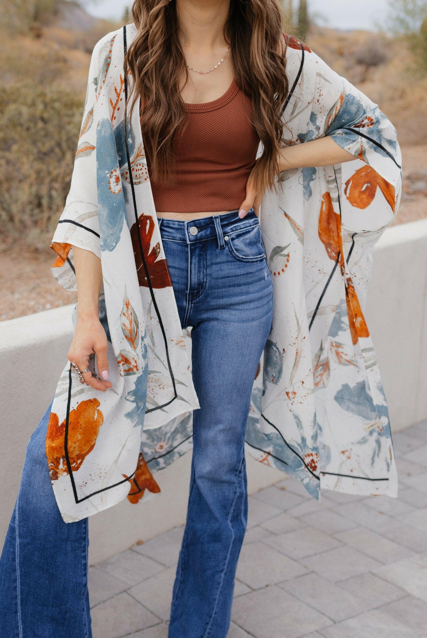 Canterbury Kimono-Kimono-Krush Kandy, Women's Online Fashion Boutique Located in Phoenix, Arizona (Scottsdale Area)