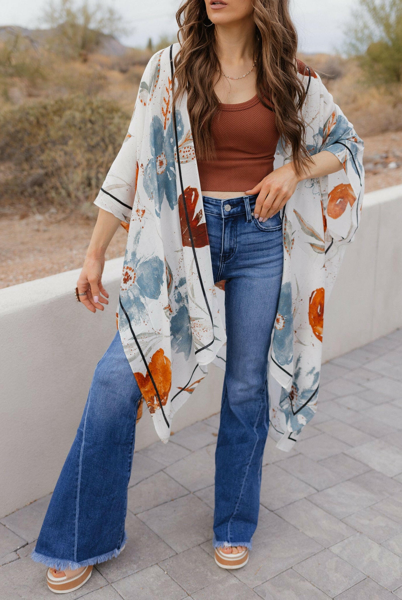 Canterbury Kimono-Kimono-Krush Kandy, Women's Online Fashion Boutique Located in Phoenix, Arizona (Scottsdale Area)