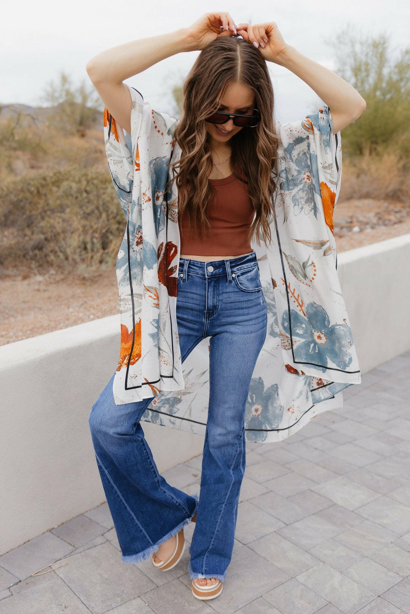 Canterbury Kimono-Kimono-Krush Kandy, Women's Online Fashion Boutique Located in Phoenix, Arizona (Scottsdale Area)