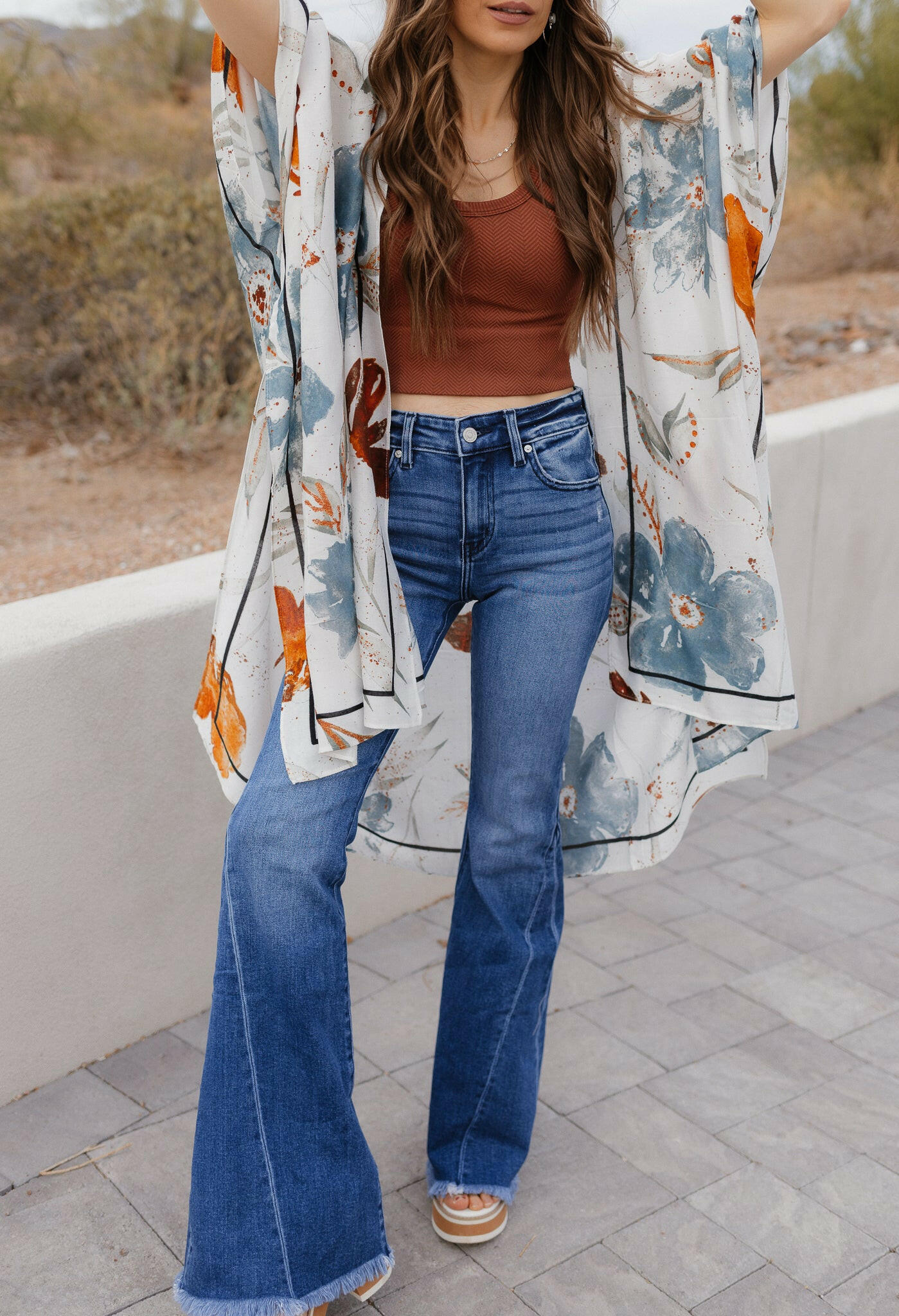 Canterbury Kimono-Kimono-Krush Kandy, Women's Online Fashion Boutique Located in Phoenix, Arizona (Scottsdale Area)