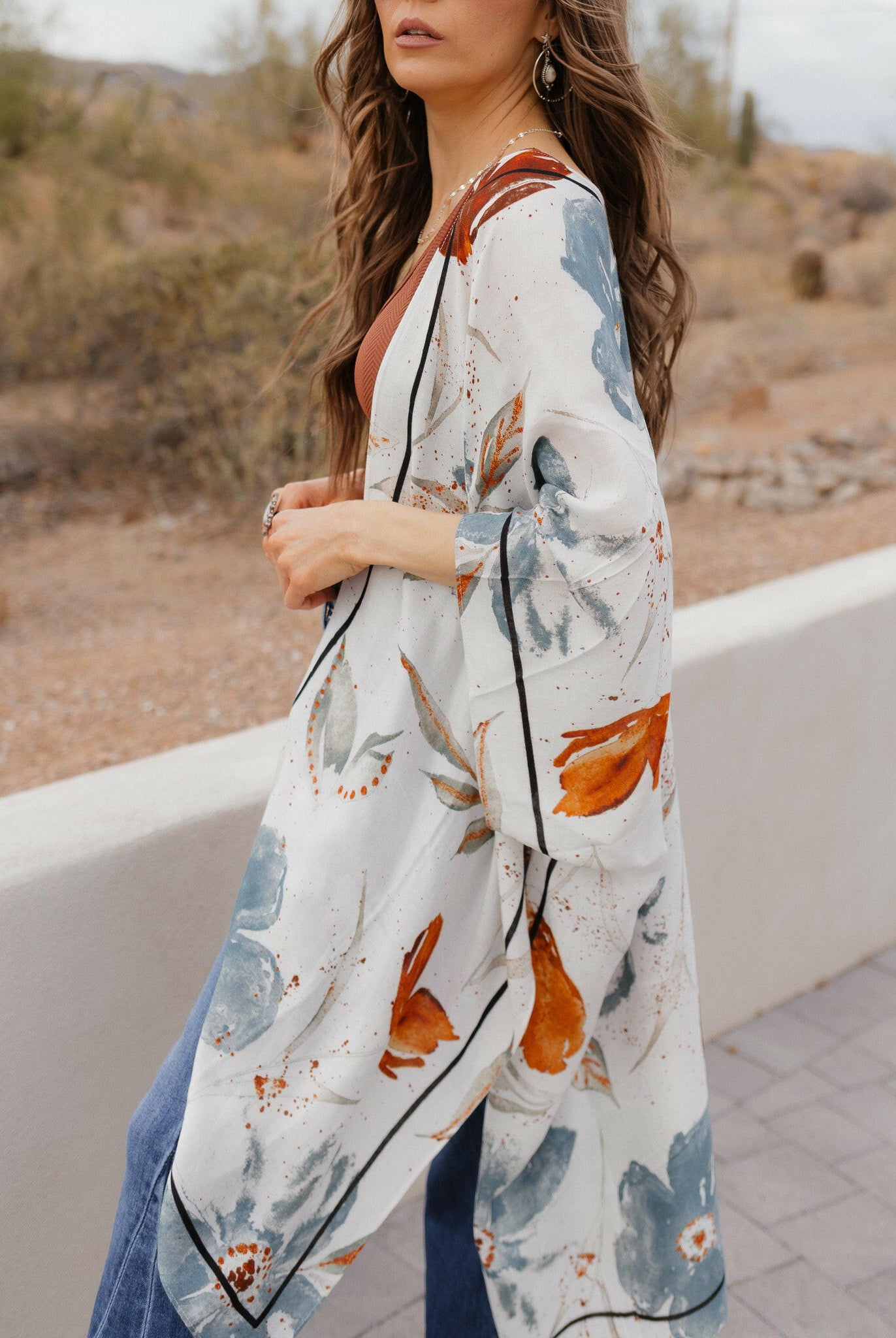 Canterbury Kimono-Kimono-Krush Kandy, Women's Online Fashion Boutique Located in Phoenix, Arizona (Scottsdale Area)