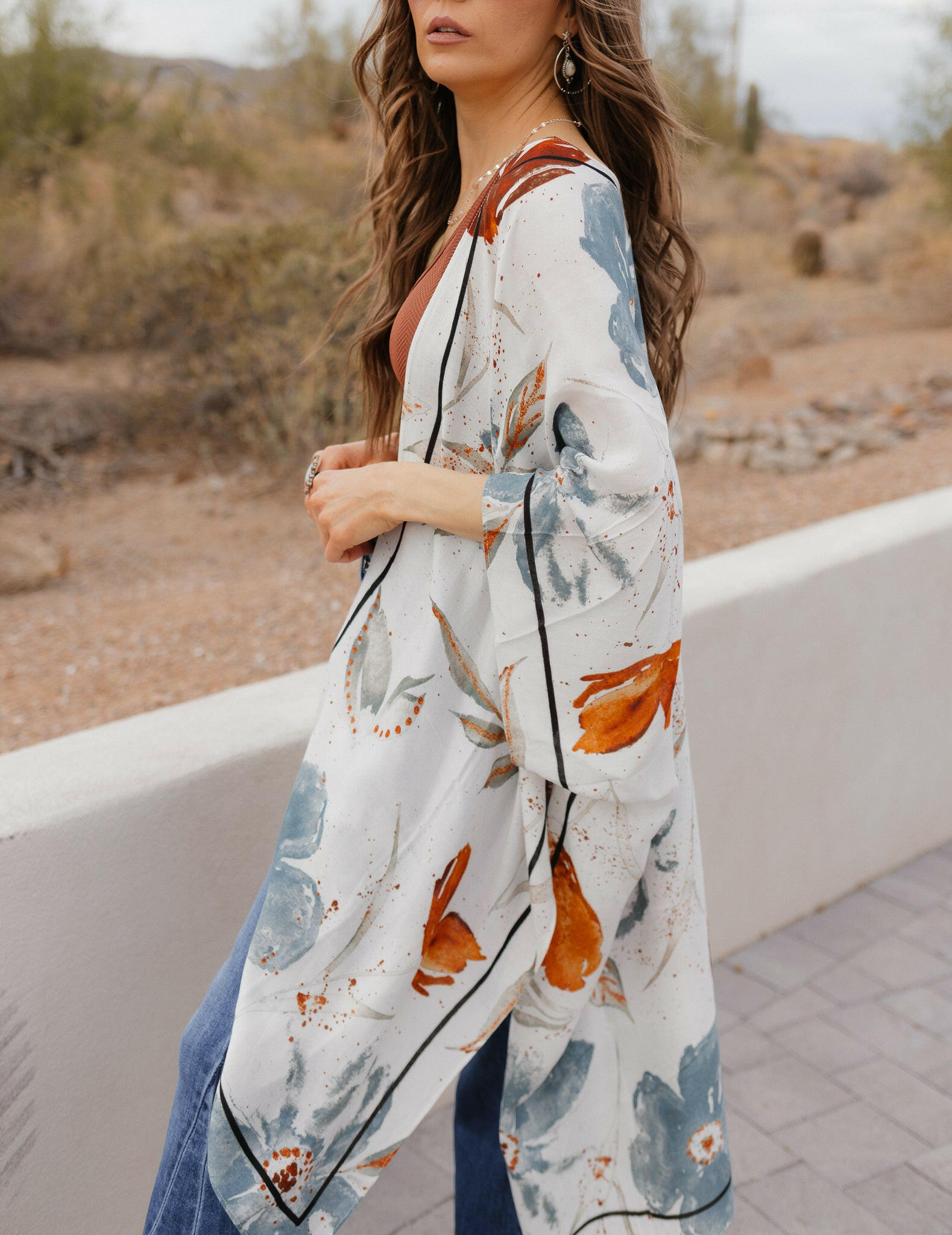 Canterbury Kimono-Kimono-Krush Kandy, Women's Online Fashion Boutique Located in Phoenix, Arizona (Scottsdale Area)
