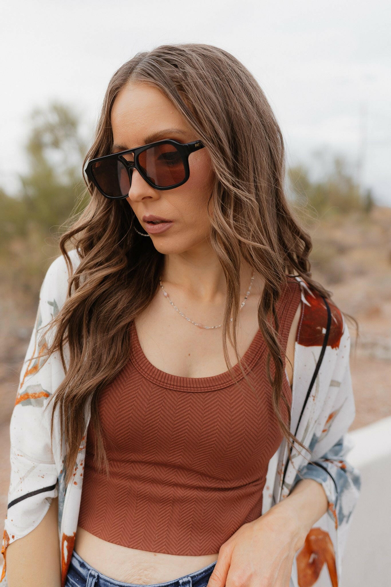 Havana Acetate Aviator Sunglasses-Sunglasses-Krush Kandy, Women's Online Fashion Boutique Located in Phoenix, Arizona (Scottsdale Area)
