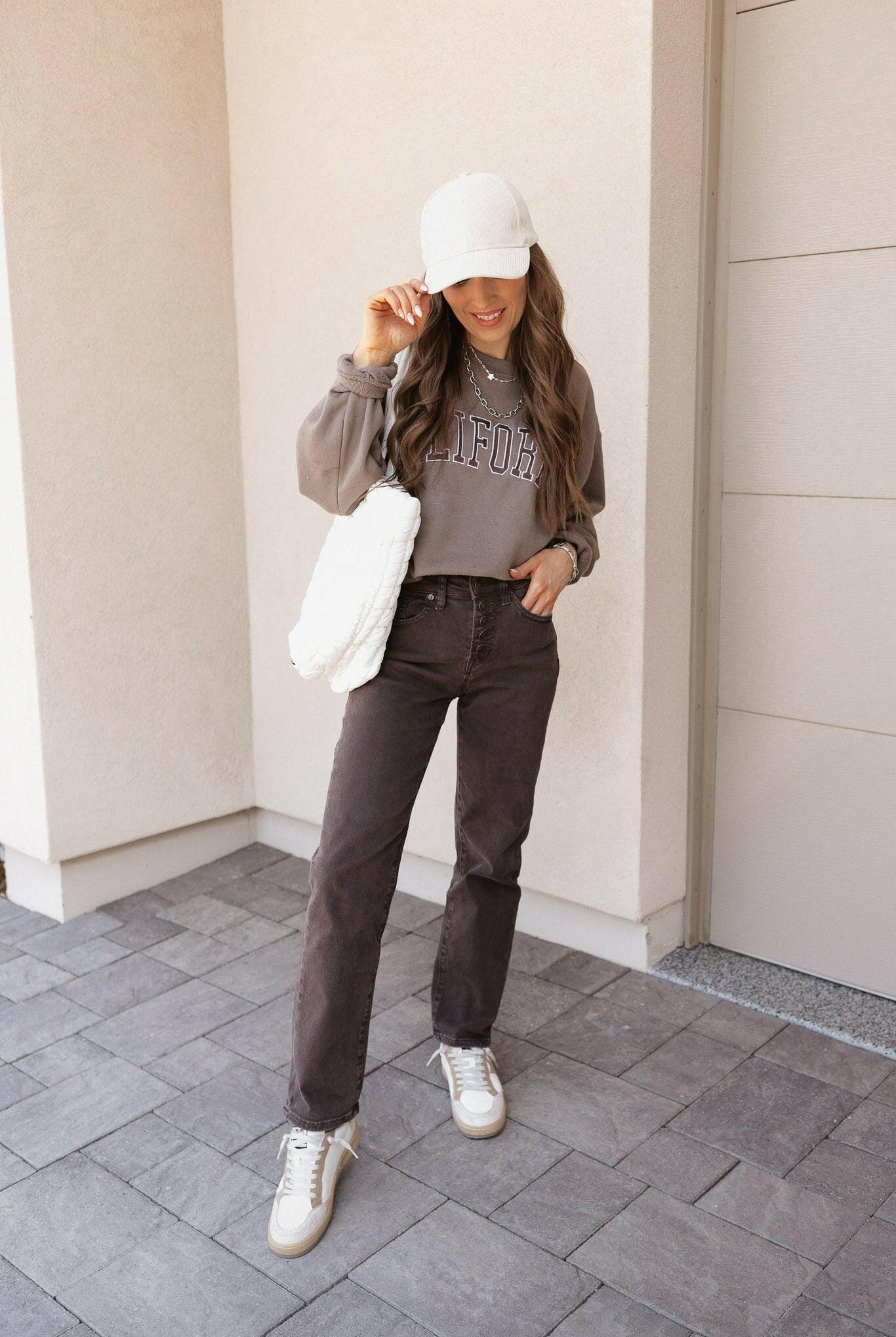 MICA 90s Vintage Brown 5 Fly Button Denim-Jeans-Krush Kandy, Women's Online Fashion Boutique Located in Phoenix, Arizona (Scottsdale Area)