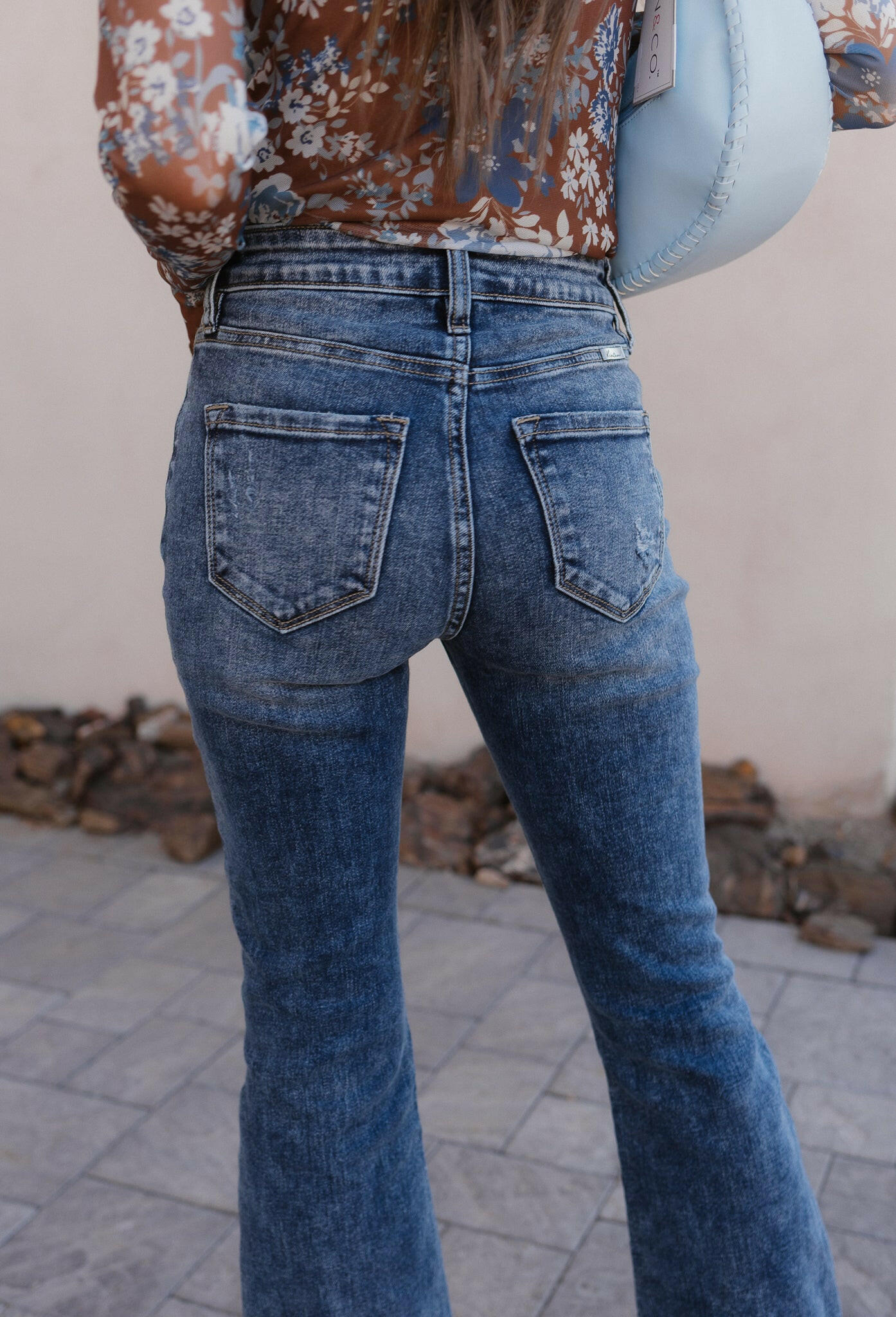Kancan Bella Vista High-Rise Crop Flare Jeans-Jeans-Krush Kandy, Women's Online Fashion Boutique Located in Phoenix, Arizona (Scottsdale Area)