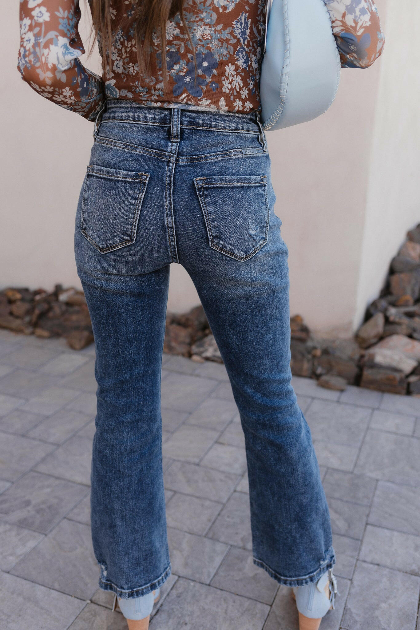 Kancan Bella Vista High-Rise Crop Flare Jeans-Jeans-Krush Kandy, Women's Online Fashion Boutique Located in Phoenix, Arizona (Scottsdale Area)