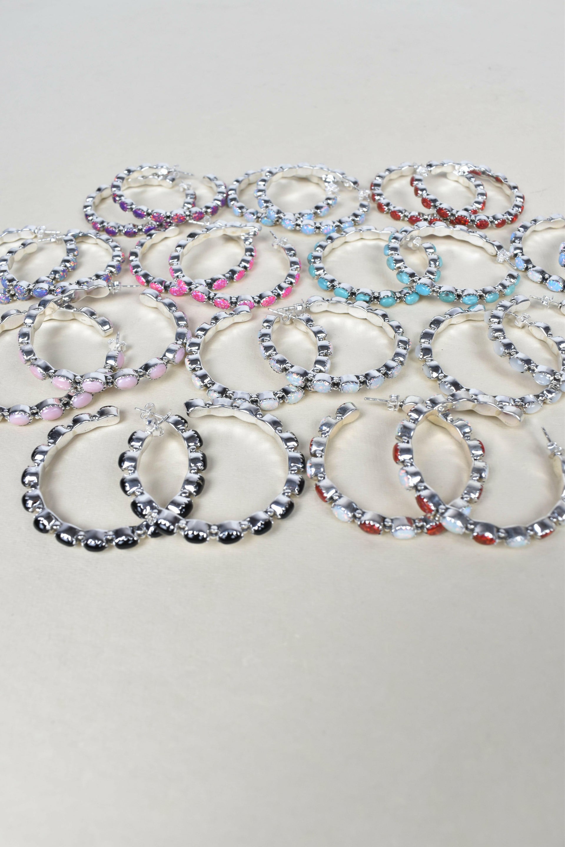 Tiffany Sterling Silver Hoop Earrings | PREORDER NOW OPEN-Hoop Earrings-Krush Kandy, Women's Online Fashion Boutique Located in Phoenix, Arizona (Scottsdale Area)