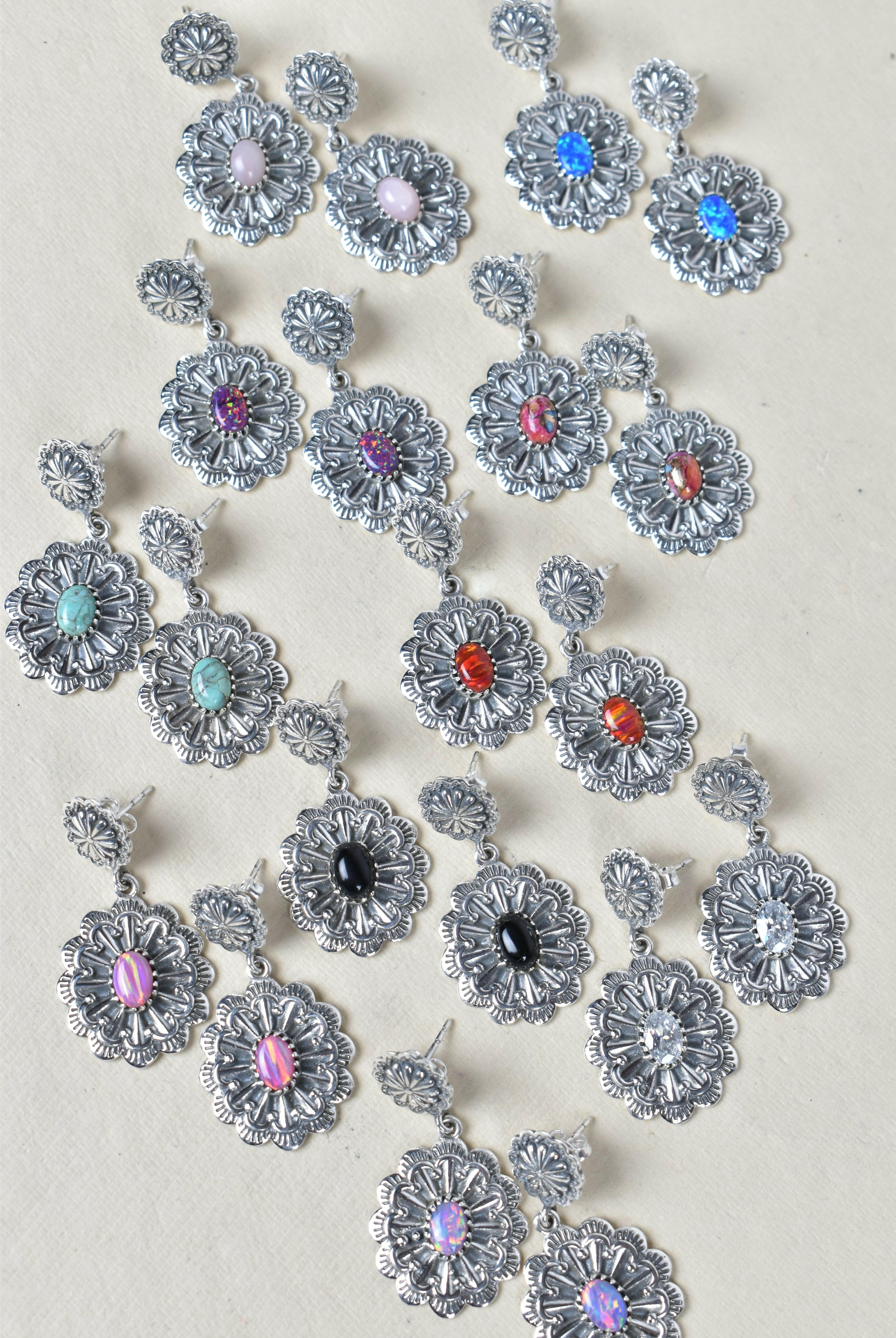 Winter Frost Jeweled Earring | PREORDER NOW OPEN-Drop Earrings-Krush Kandy, Women's Online Fashion Boutique Located in Phoenix, Arizona (Scottsdale Area)