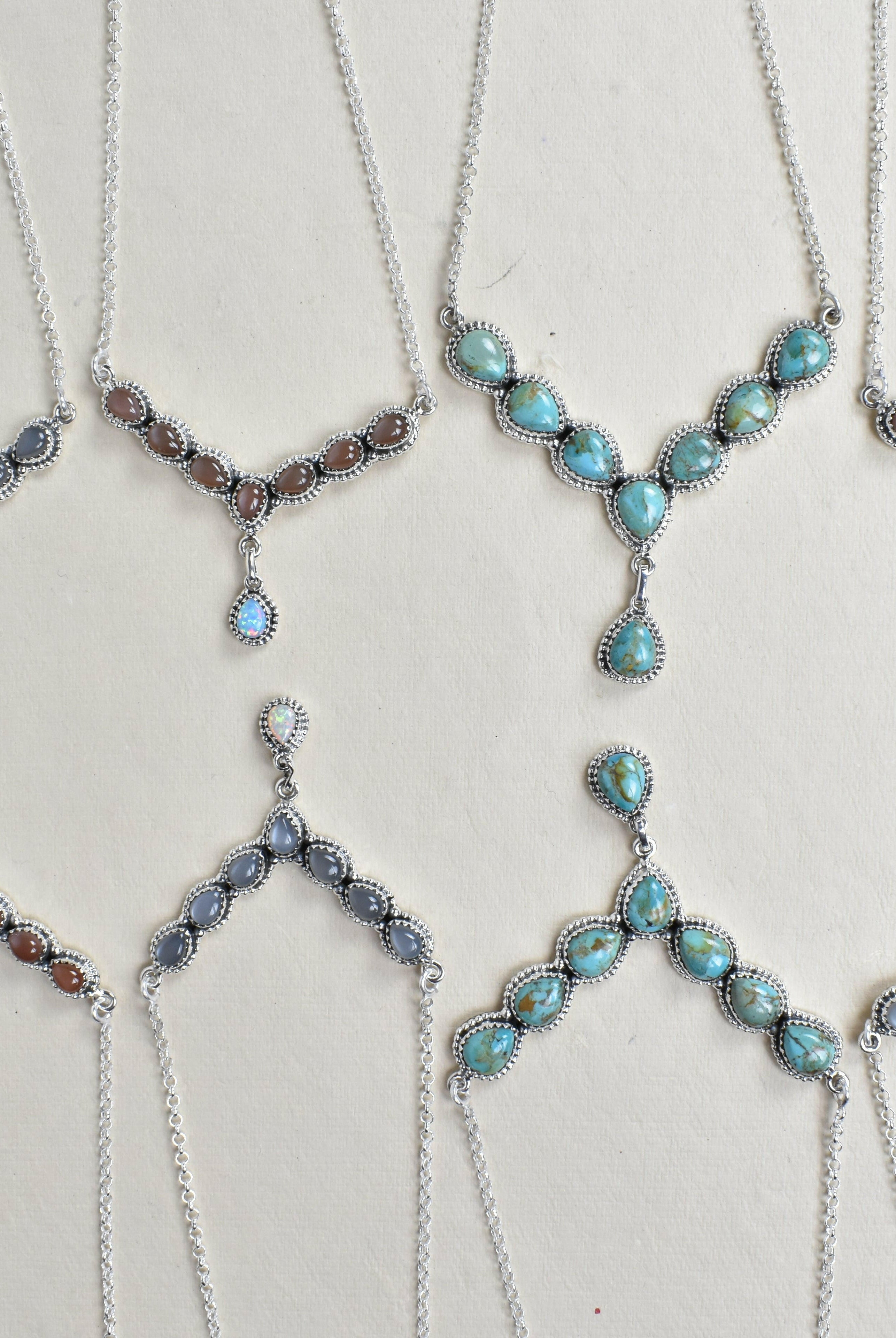 Y Knot Sterling Silver Necklace-Lariat and Y Necklaces-Krush Kandy, Women's Online Fashion Boutique Located in Phoenix, Arizona (Scottsdale Area)
