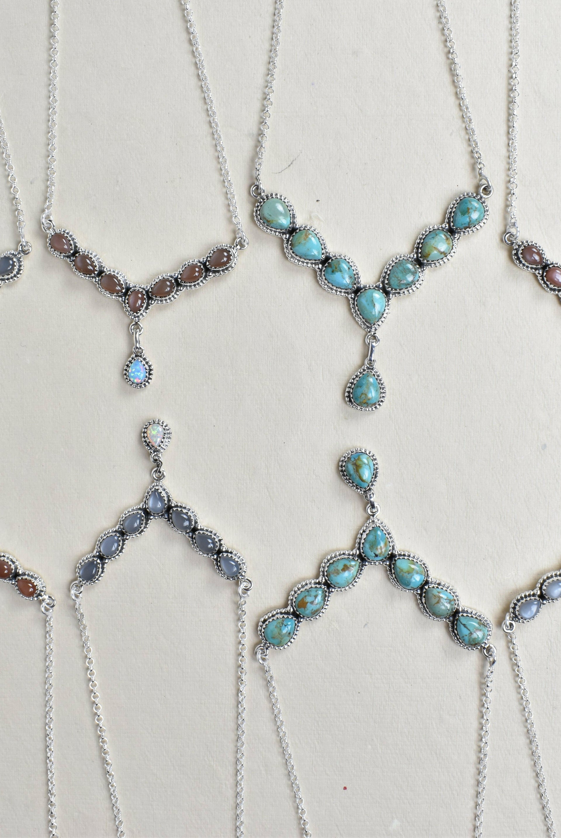 Y Knot Sterling Silver Necklace-Lariat and Y Necklaces-Krush Kandy, Women's Online Fashion Boutique Located in Phoenix, Arizona (Scottsdale Area)