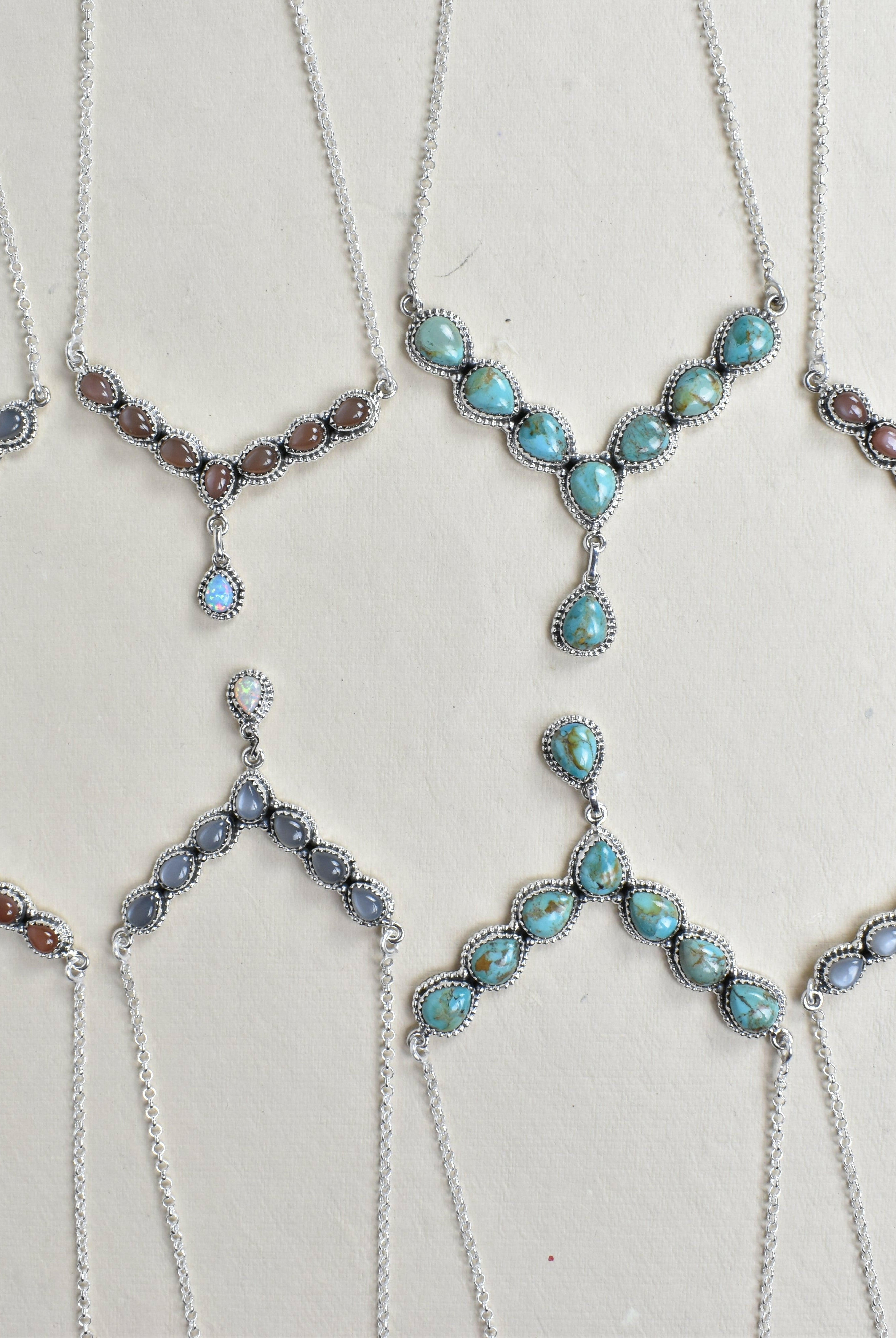 Y Knot Sterling Silver Necklace-Lariat and Y Necklaces-Krush Kandy, Women's Online Fashion Boutique Located in Phoenix, Arizona (Scottsdale Area)