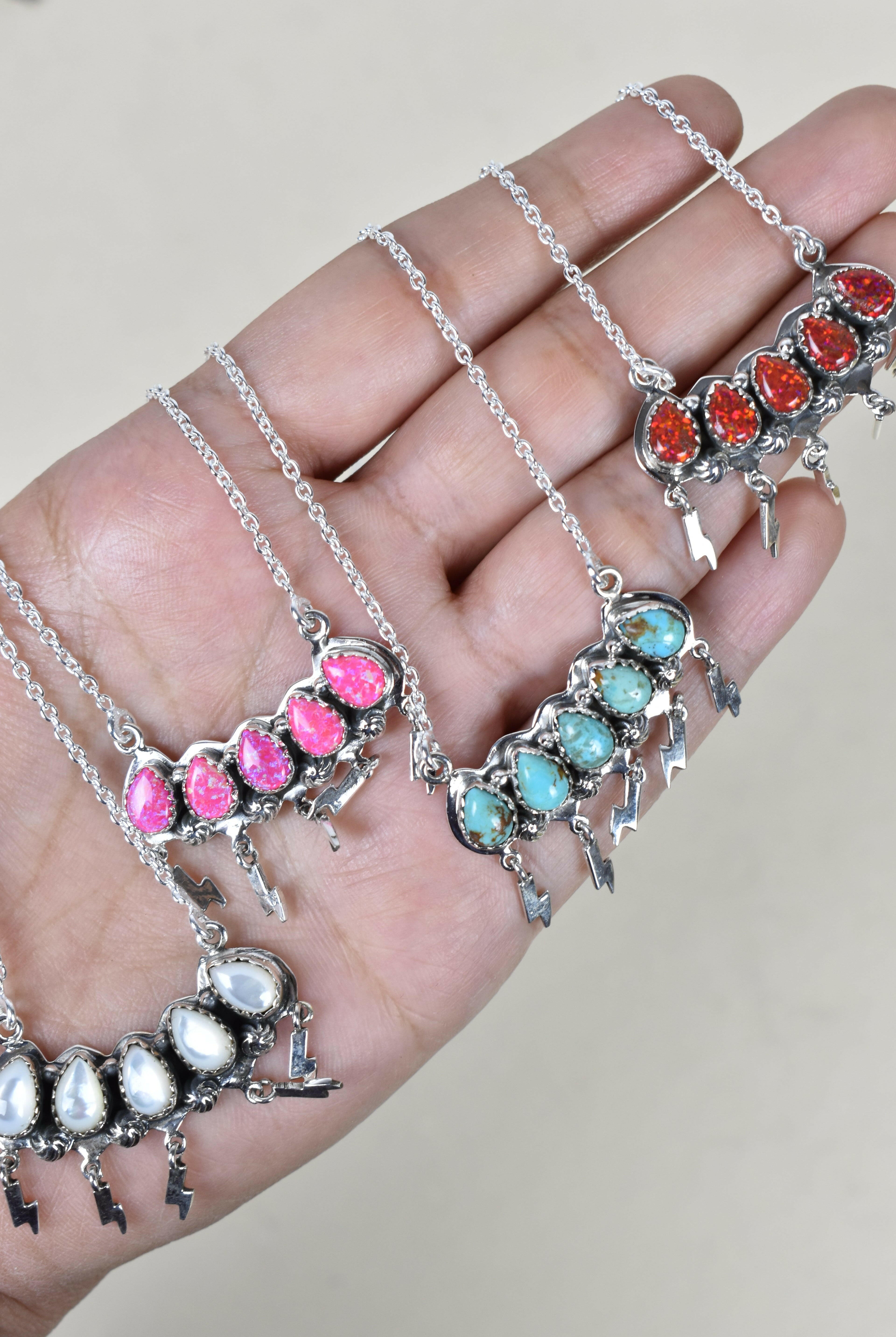 Electra Sterling Silver Necklace-Bar Necklaces-Krush Kandy, Women's Online Fashion Boutique Located in Phoenix, Arizona (Scottsdale Area)