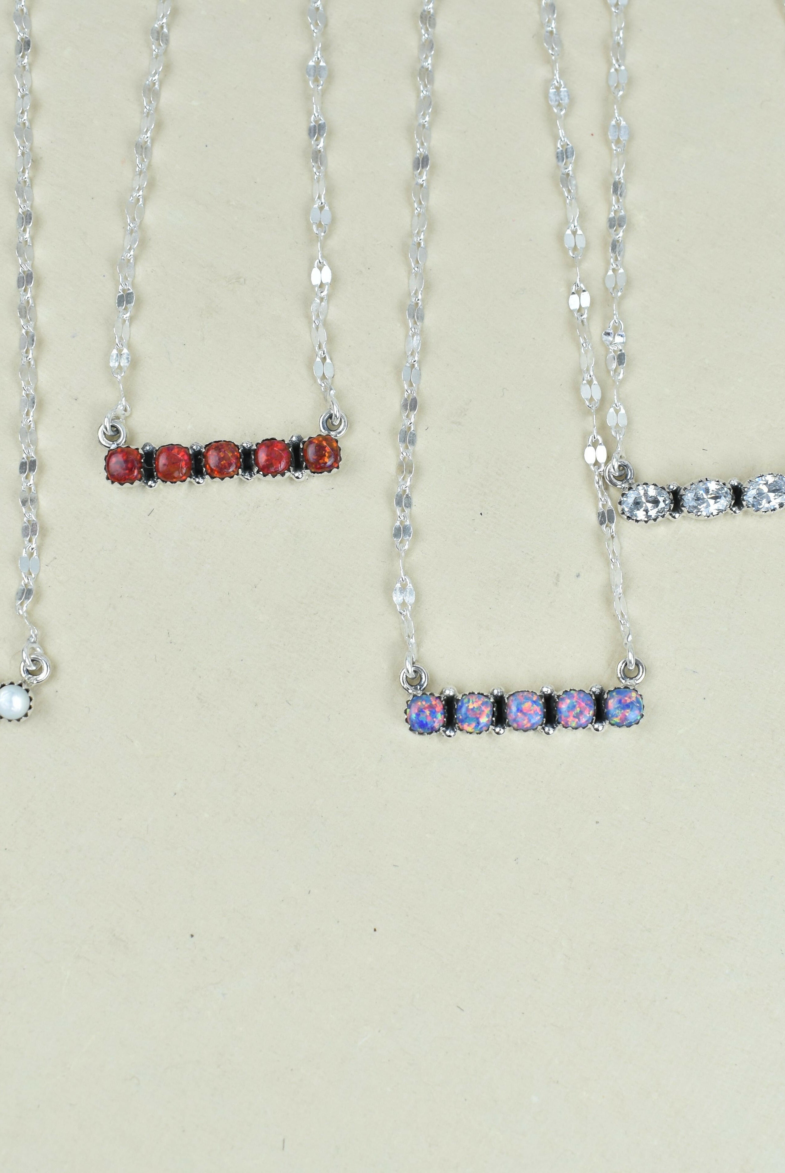 Radiant Quintessence Sterling Silver Necklace-Chain Necklaces-Krush Kandy, Women's Online Fashion Boutique Located in Phoenix, Arizona (Scottsdale Area)