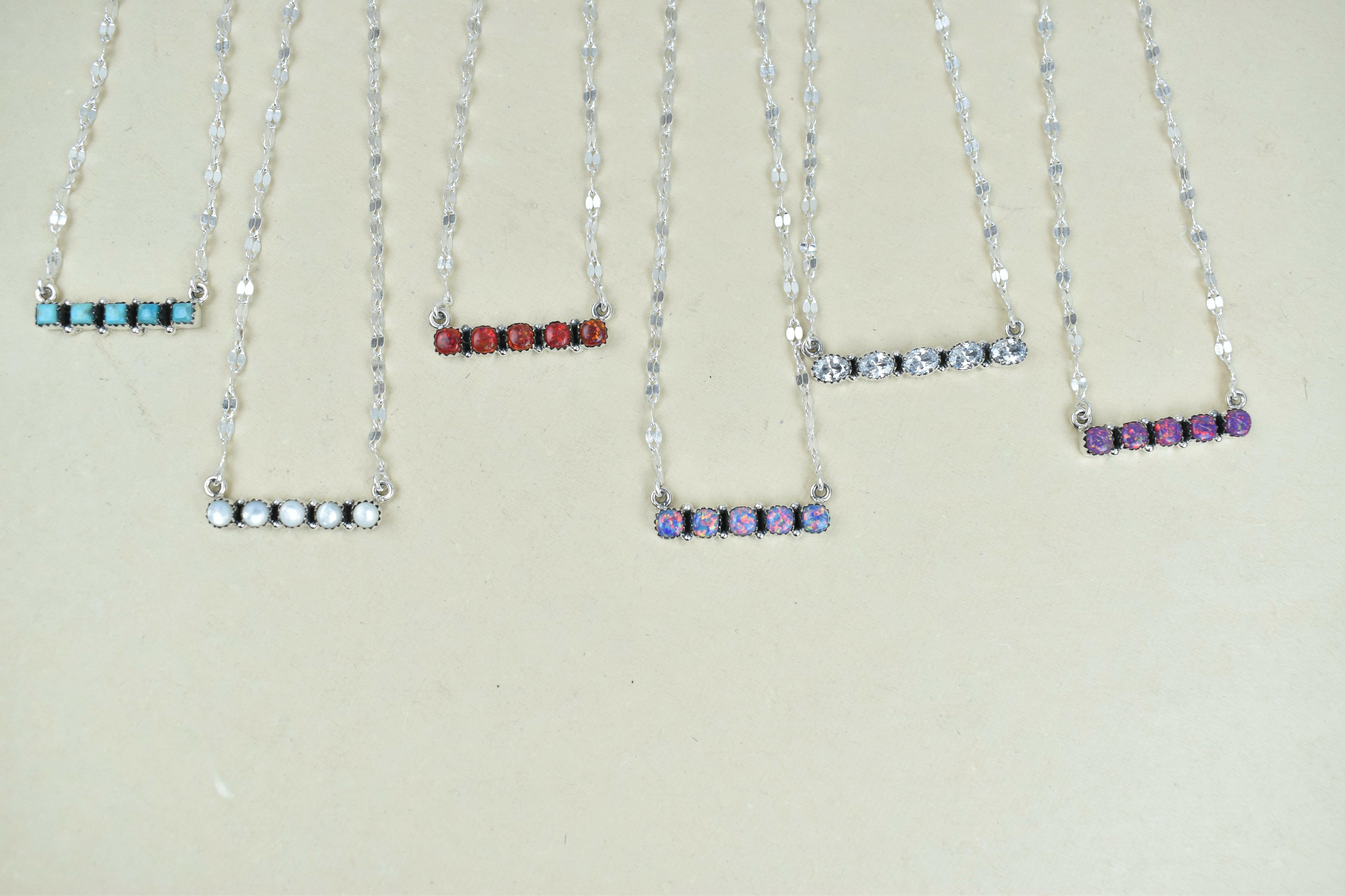 Radiant Quintessence Sterling Silver Necklace-Chain Necklaces-Krush Kandy, Women's Online Fashion Boutique Located in Phoenix, Arizona (Scottsdale Area)