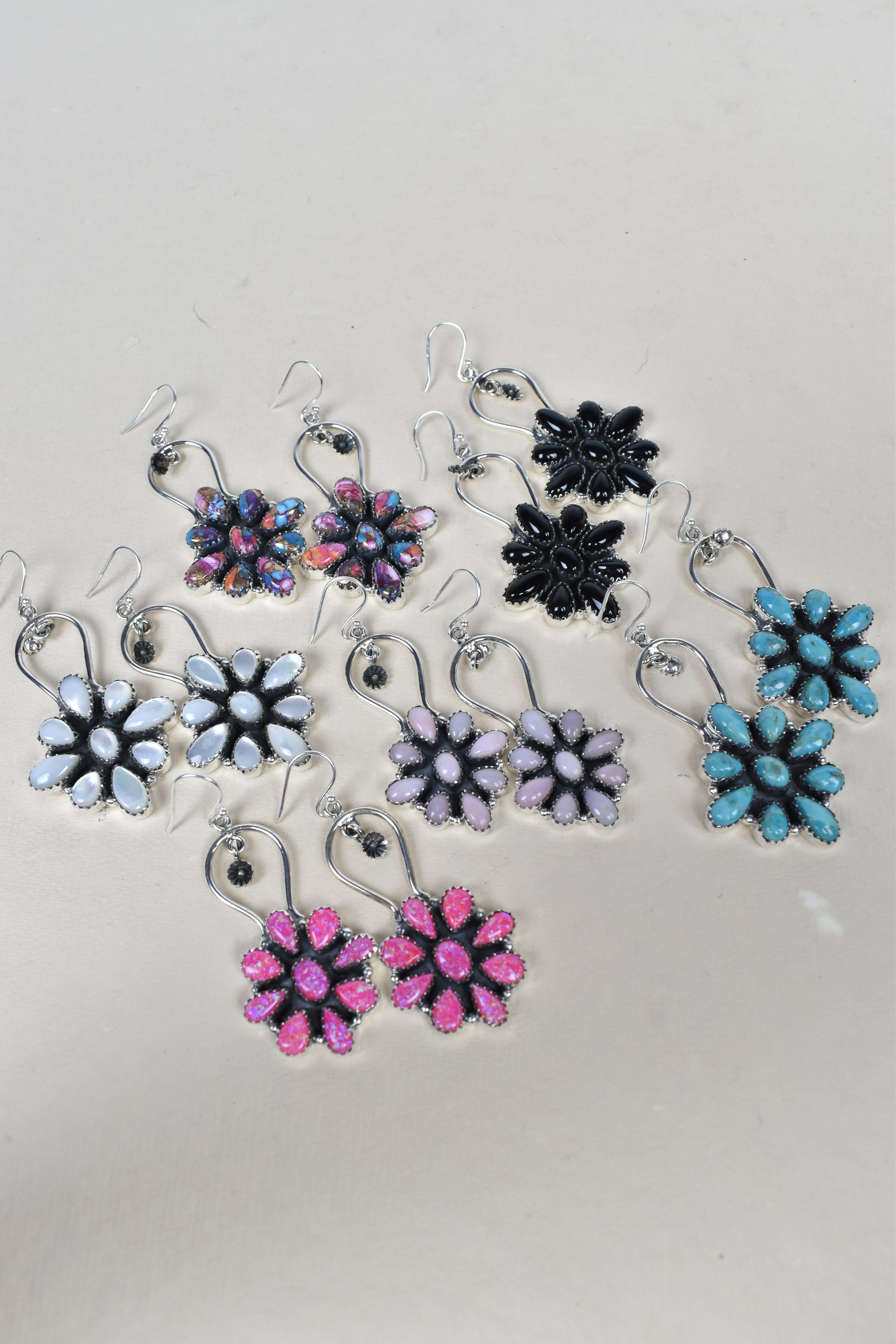 Dingle Dangle Sterling Silver Earrings-Drop Earrings-Krush Kandy, Women's Online Fashion Boutique Located in Phoenix, Arizona (Scottsdale Area)