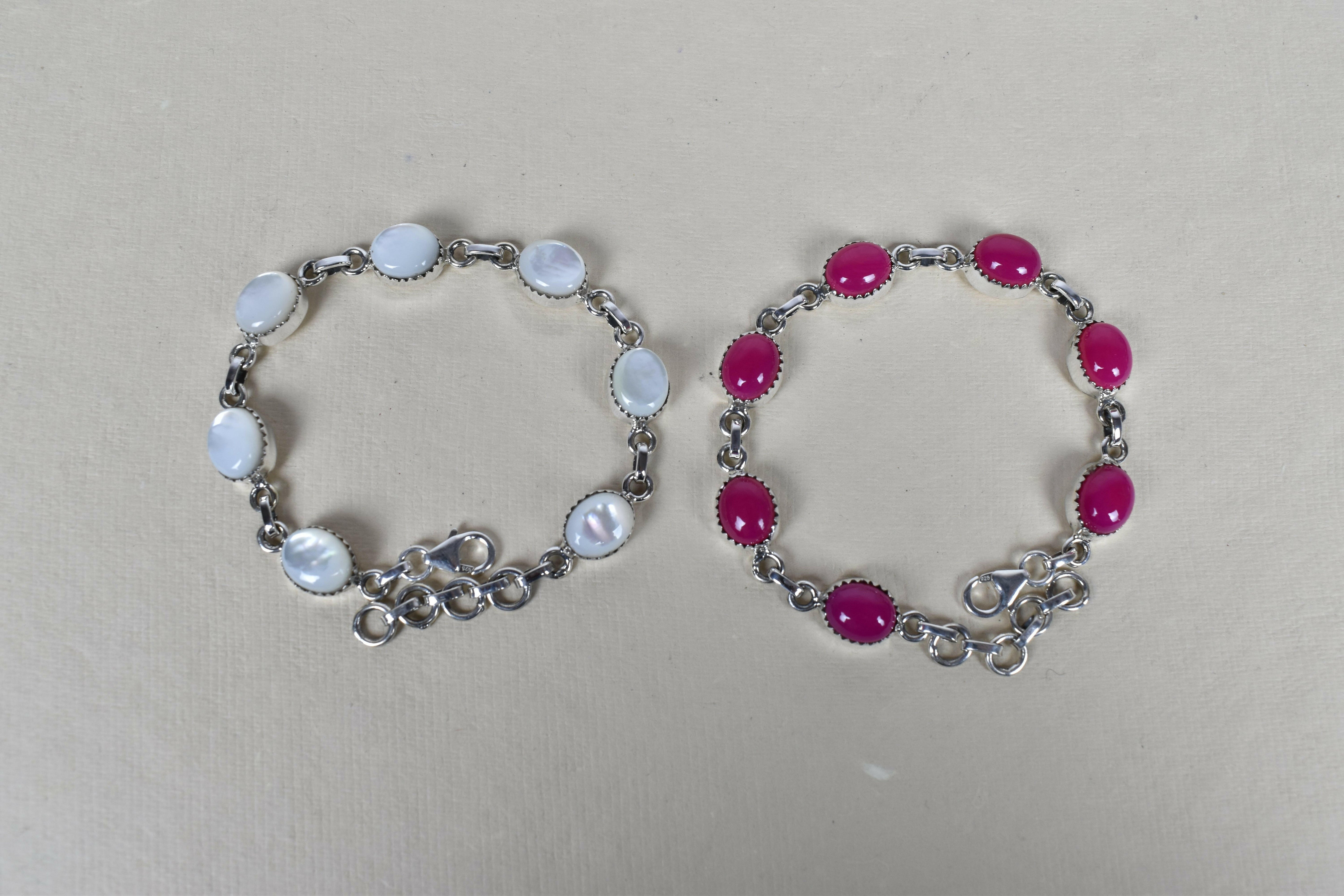 HexaGem Link Bracelet-Chain Bracelets-Krush Kandy, Women's Online Fashion Boutique Located in Phoenix, Arizona (Scottsdale Area)