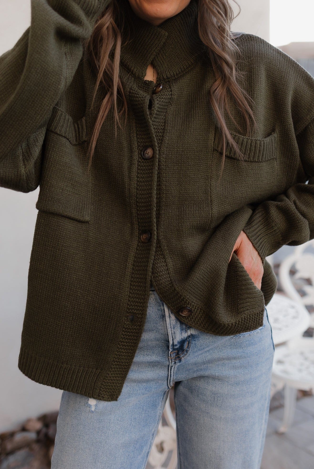 Softbound Button Pocket Cardigan Sweater-Tops-Krush Kandy, Women's Online Fashion Boutique Located in Phoenix, Arizona (Scottsdale Area)