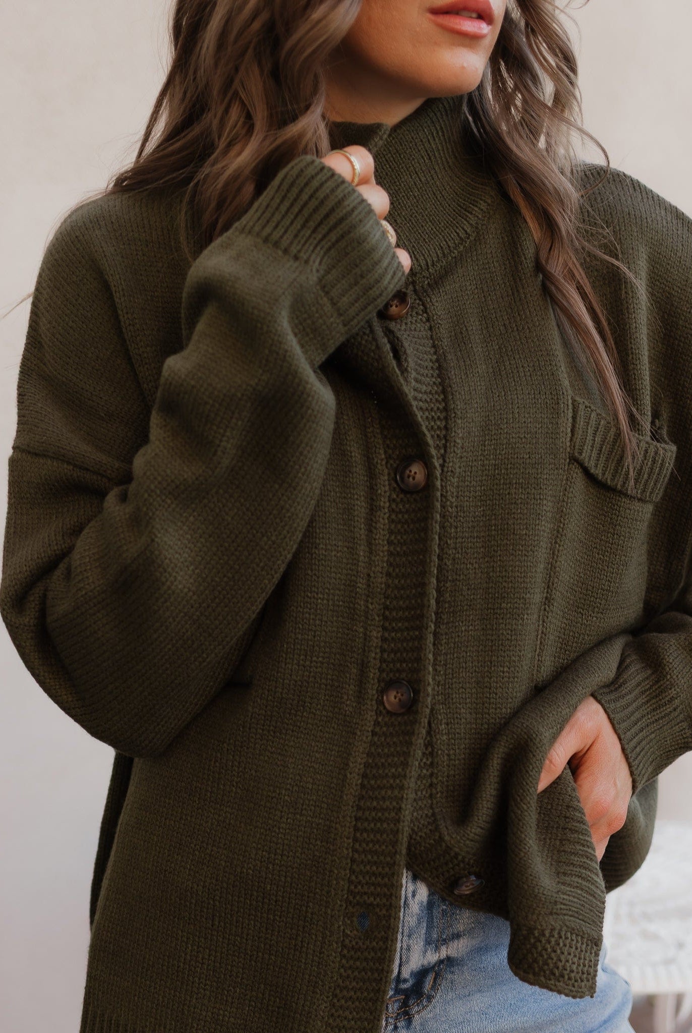 Softbound Button Pocket Cardigan Sweater-Tops-Krush Kandy, Women's Online Fashion Boutique Located in Phoenix, Arizona (Scottsdale Area)