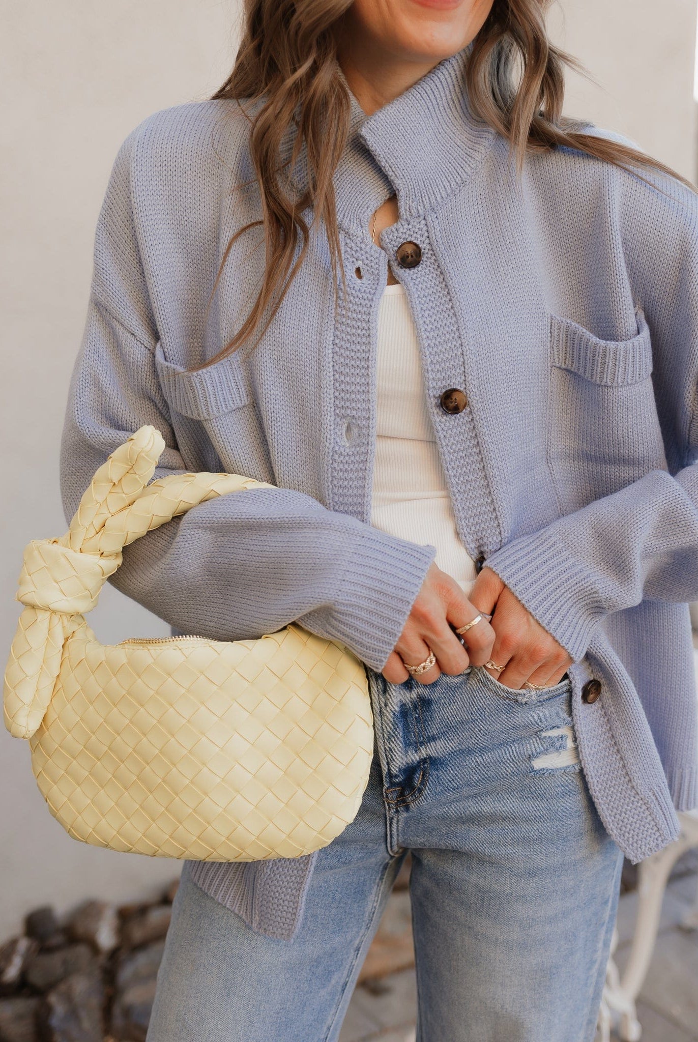 Softbound Button Pocket Cardigan Sweater-Tops-Krush Kandy, Women's Online Fashion Boutique Located in Phoenix, Arizona (Scottsdale Area)