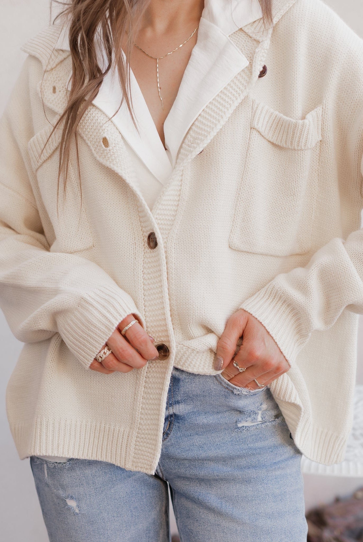 Softbound Button Pocket Cardigan Sweater-Tops-Krush Kandy, Women's Online Fashion Boutique Located in Phoenix, Arizona (Scottsdale Area)