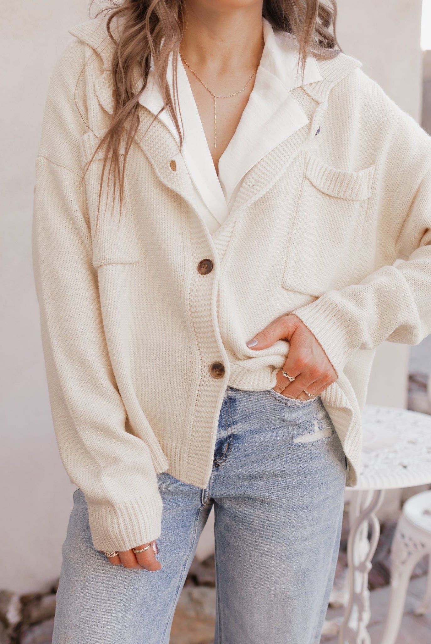 Softbound Button Pocket Cardigan Sweater-Tops-Krush Kandy, Women's Online Fashion Boutique Located in Phoenix, Arizona (Scottsdale Area)