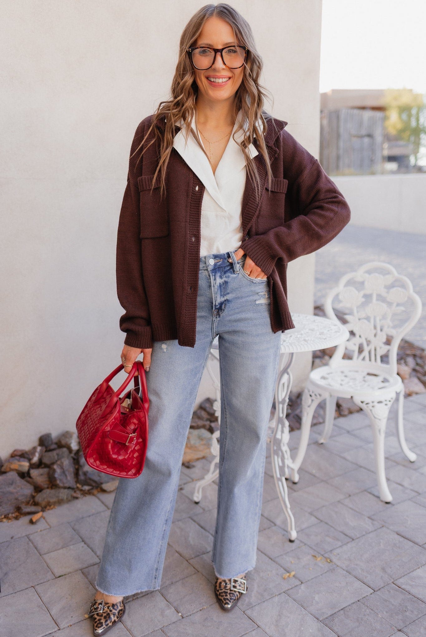 Softbound Button Pocket Cardigan Sweater-Tops-Krush Kandy, Women's Online Fashion Boutique Located in Phoenix, Arizona (Scottsdale Area)