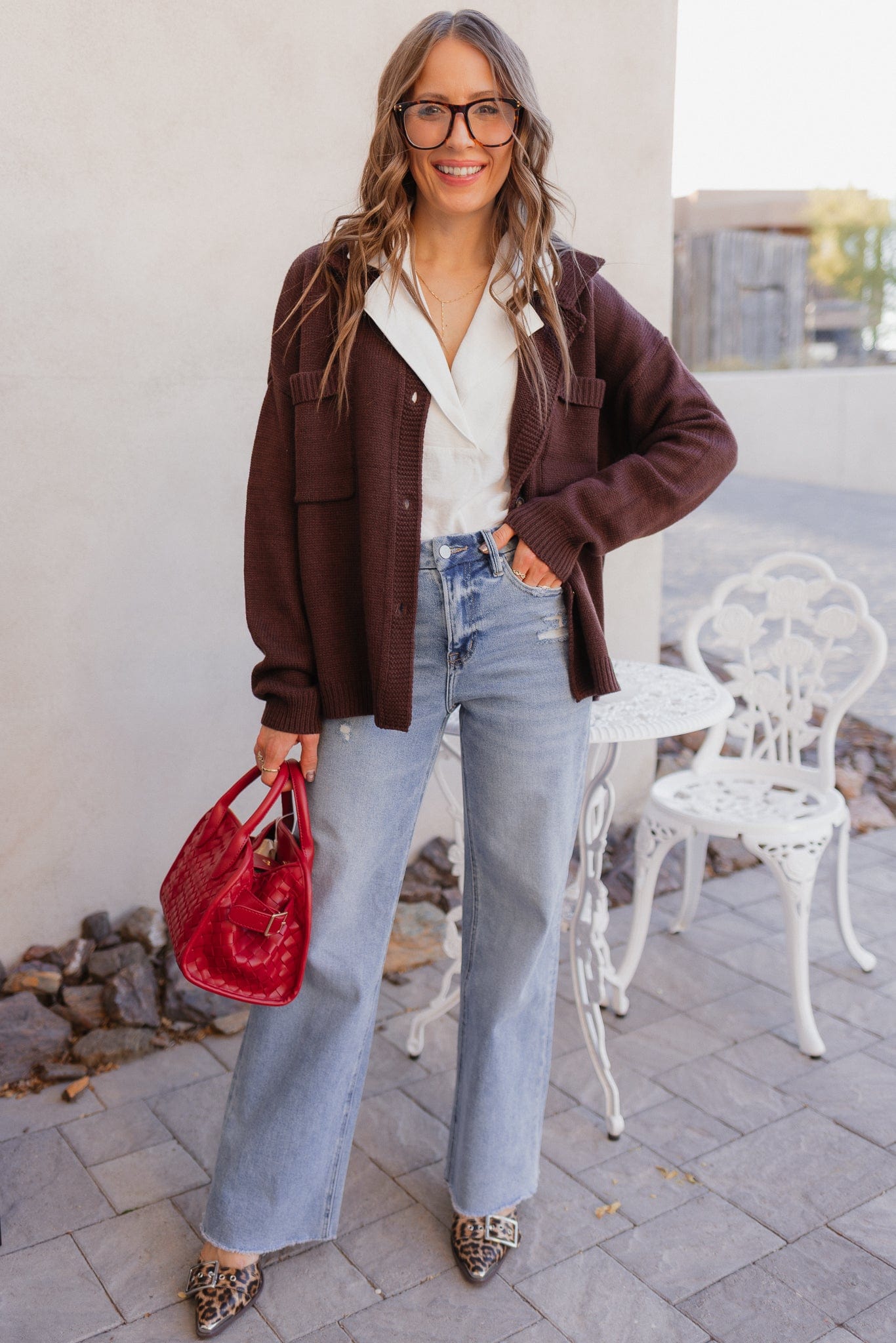 Softbound Button Pocket Cardigan Sweater-Tops-Krush Kandy, Women's Online Fashion Boutique Located in Phoenix, Arizona (Scottsdale Area)