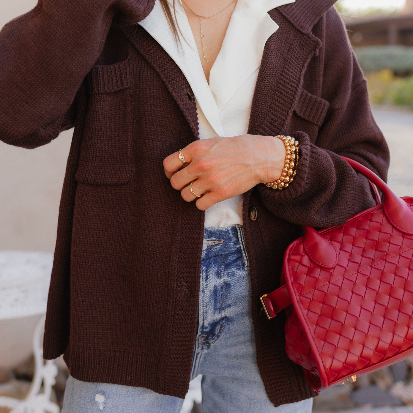 Softbound Button Pocket Cardigan Sweater-Tops-Krush Kandy, Women's Online Fashion Boutique Located in Phoenix, Arizona (Scottsdale Area)
