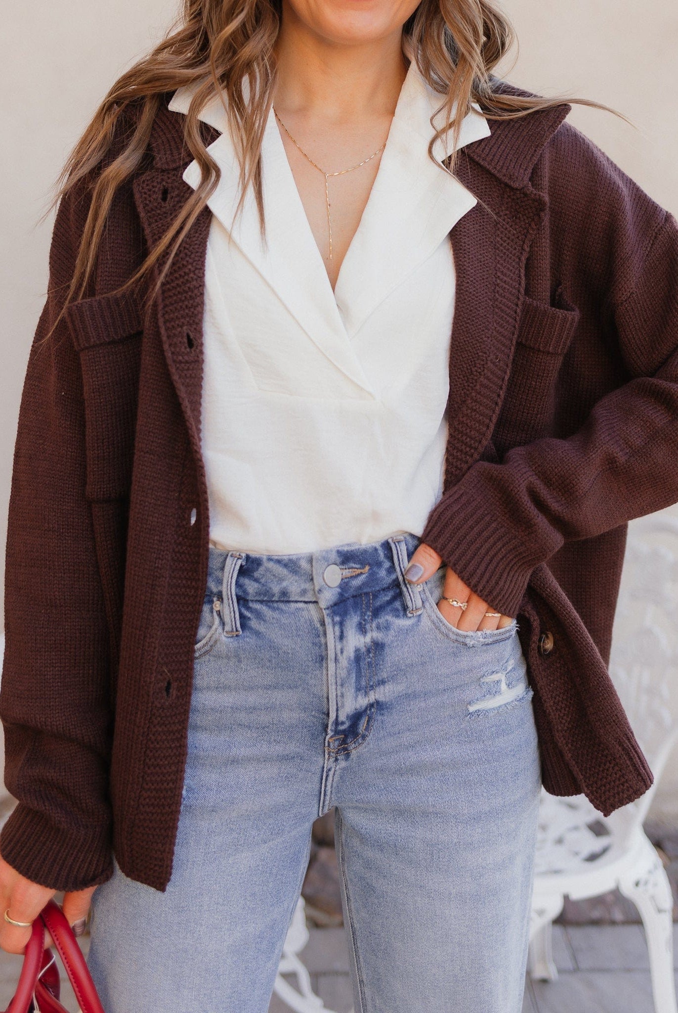 Softbound Button Pocket Cardigan Sweater-Tops-Krush Kandy, Women's Online Fashion Boutique Located in Phoenix, Arizona (Scottsdale Area)