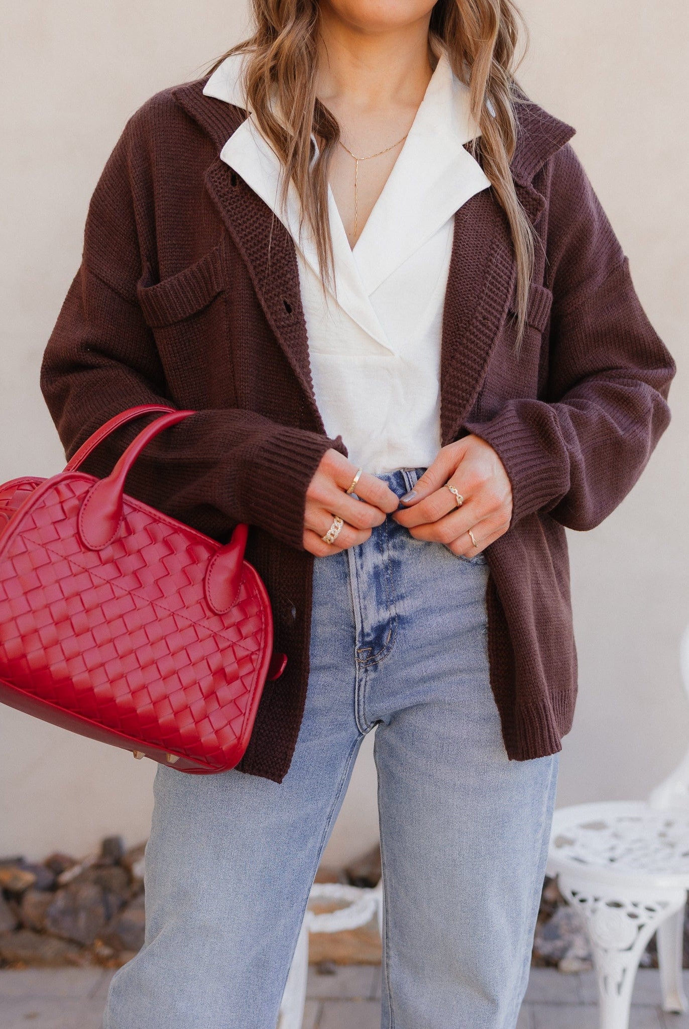 Softbound Button Pocket Cardigan Sweater-Tops-Krush Kandy, Women's Online Fashion Boutique Located in Phoenix, Arizona (Scottsdale Area)