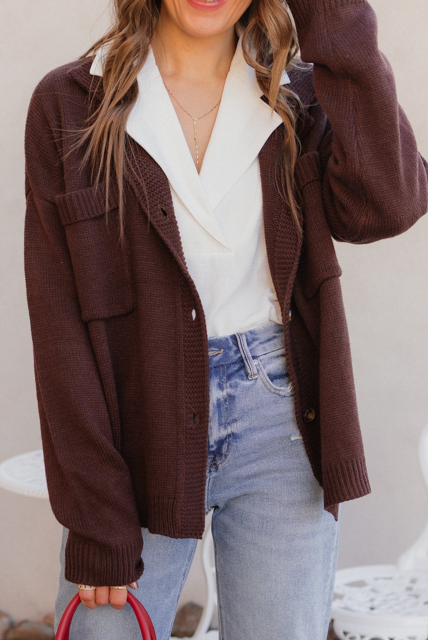 Softbound Button Pocket Cardigan Sweater-Tops-Krush Kandy, Women's Online Fashion Boutique Located in Phoenix, Arizona (Scottsdale Area)