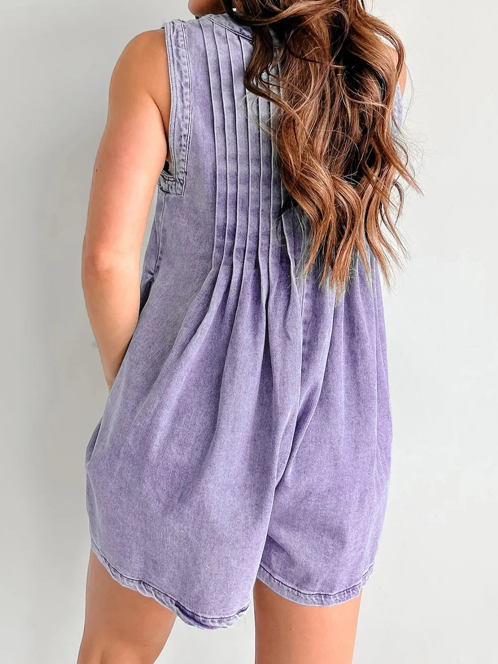 Tied Romper with Pockets-Jumpsuits & Rompers-Krush Kandy, Women's Online Fashion Boutique Located in Phoenix, Arizona (Scottsdale Area)