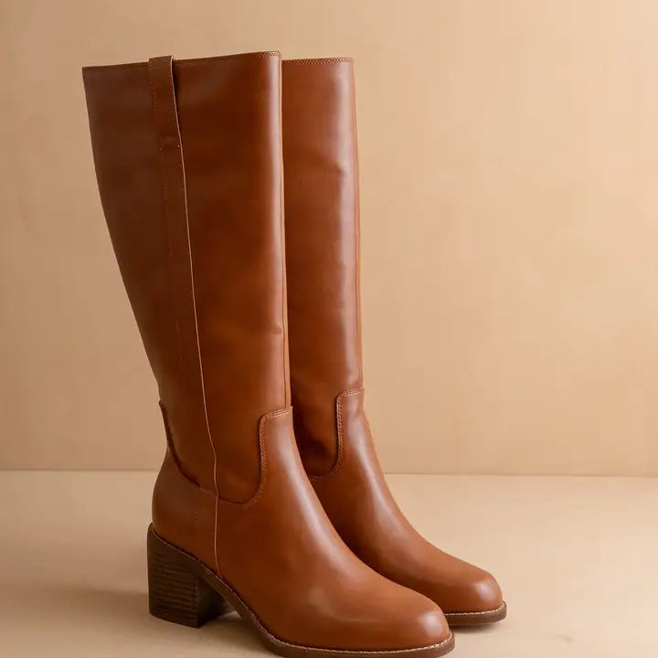 The Harriet | Brown Tall Riding Boot-Boots-Krush Kandy, Women's Online Fashion Boutique Located in Phoenix, Arizona (Scottsdale Area)