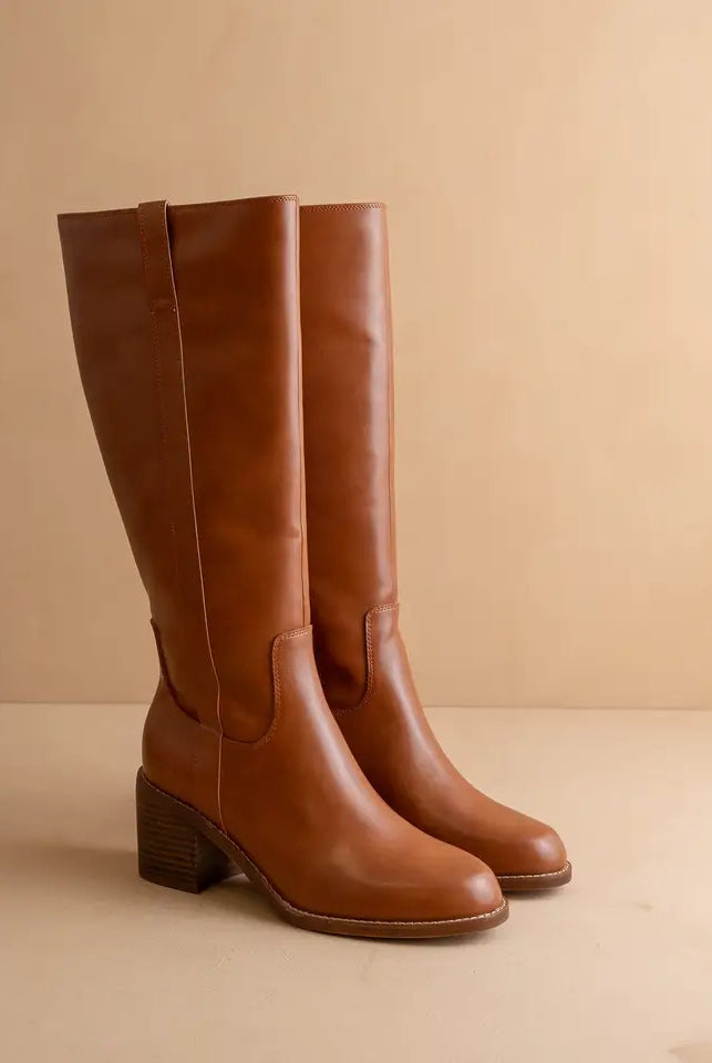 The Harriet | Brown Tall Riding Boot-Boots-Krush Kandy, Women's Online Fashion Boutique Located in Phoenix, Arizona (Scottsdale Area)