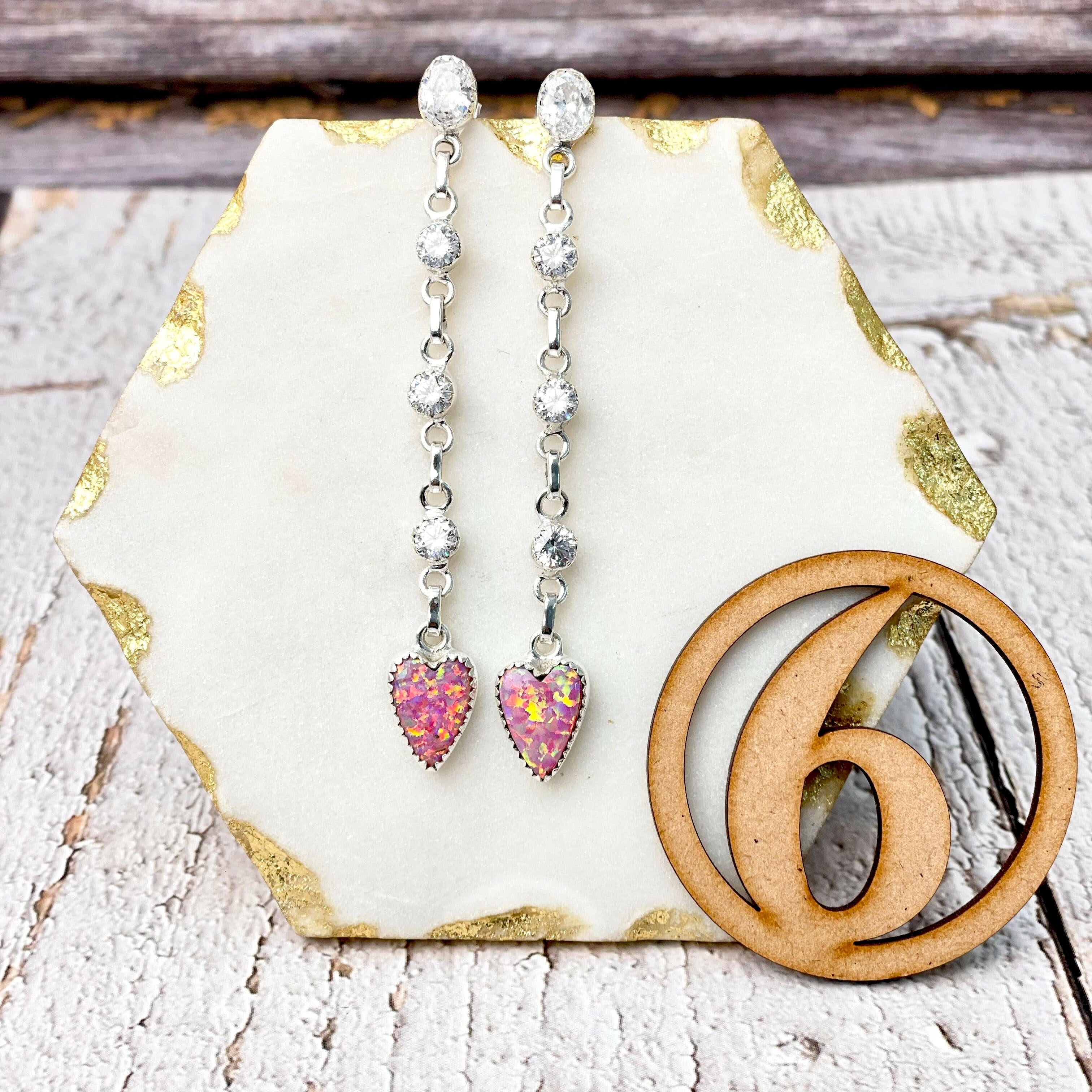 All For You Heart Earrings-Earrings-Krush Kandy, Women's Online Fashion Boutique Located in Phoenix, Arizona (Scottsdale Area)