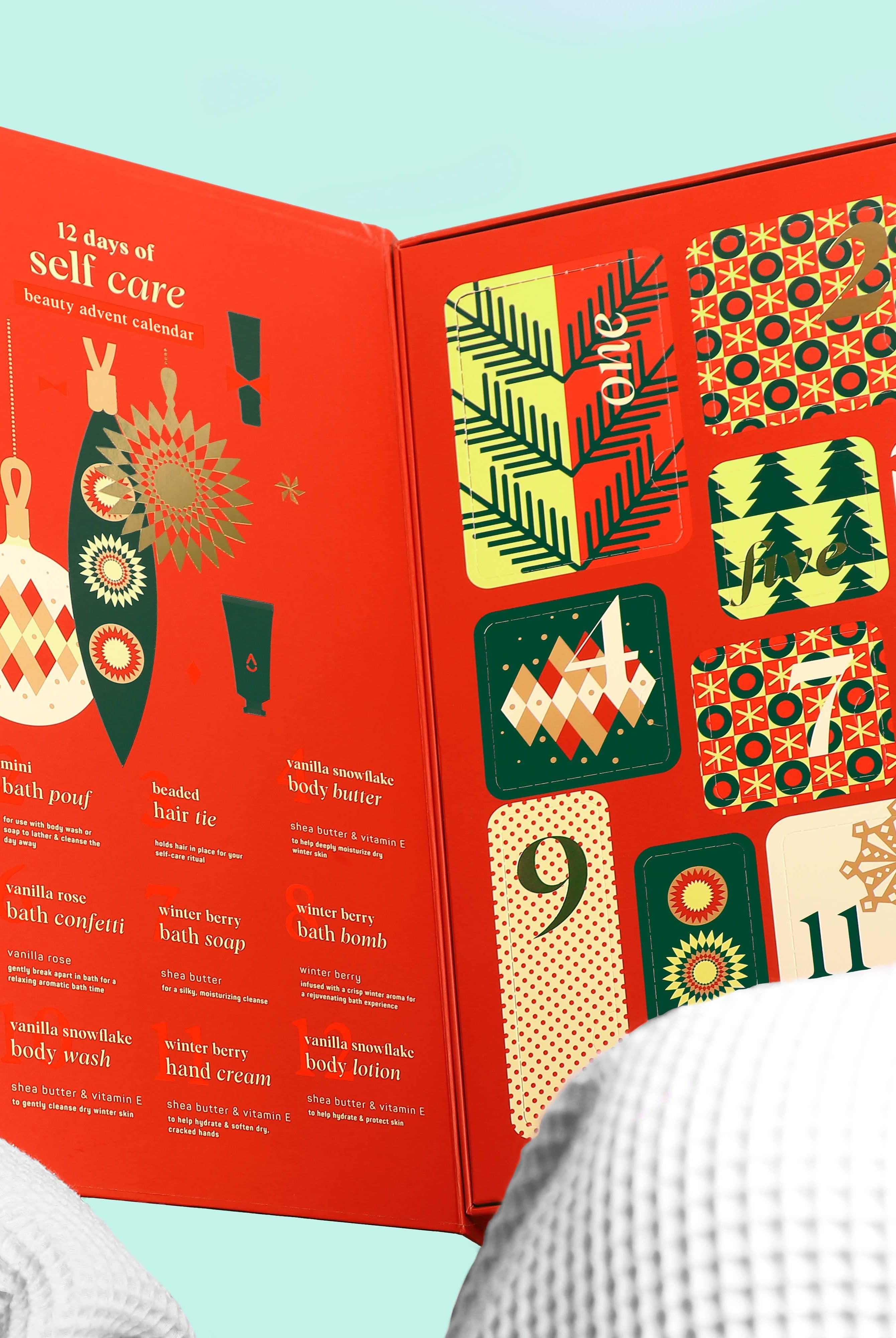 Christmas Holiday Self Care Beauty Advent Calendar 12 Days-Accessories-Krush Kandy, Women's Online Fashion Boutique Located in Phoenix, Arizona (Scottsdale Area)