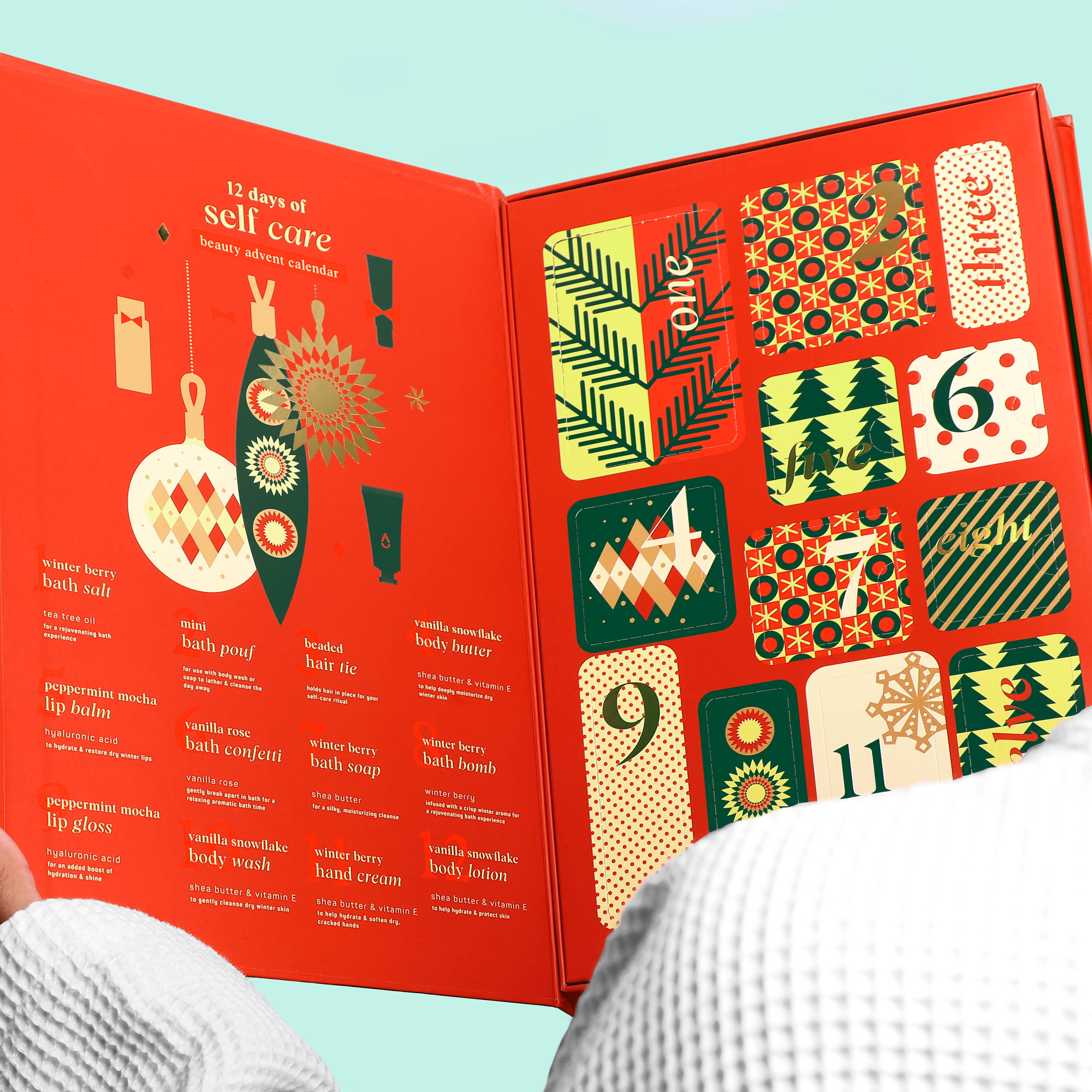 Christmas Holiday Self Care Beauty Advent Calendar 12 Days-Accessories-Krush Kandy, Women's Online Fashion Boutique Located in Phoenix, Arizona (Scottsdale Area)