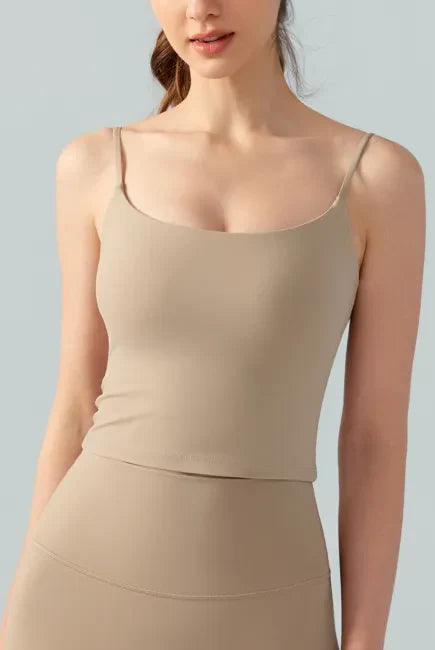 Comfort Krush Spaghetti Strap Tank-Tanks-Krush Kandy, Women's Online Fashion Boutique Located in Phoenix, Arizona (Scottsdale Area)