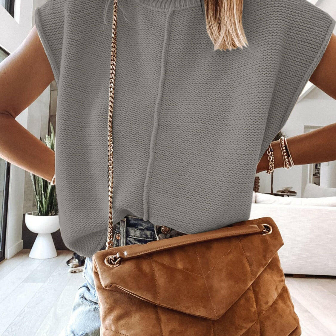 Everyday Essential Sleeveless Knit Top-Krush Kandy, Women's Online Fashion Boutique Located in Phoenix, Arizona (Scottsdale Area)