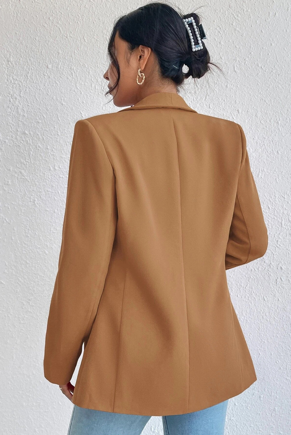 After Hours Long Sleeve Blazer-Blazers-Krush Kandy, Women's Online Fashion Boutique Located in Phoenix, Arizona (Scottsdale Area)