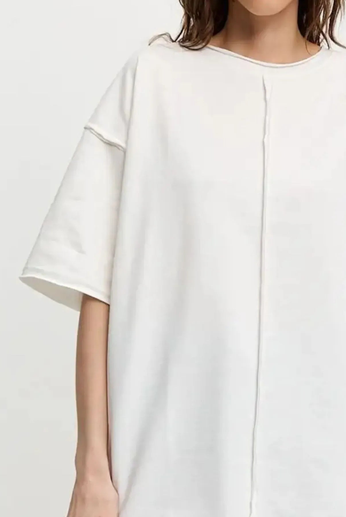 Round Neck Half Sleeve T-Shirt-Krush Kandy, Women's Online Fashion Boutique Located in Phoenix, Arizona (Scottsdale Area)
