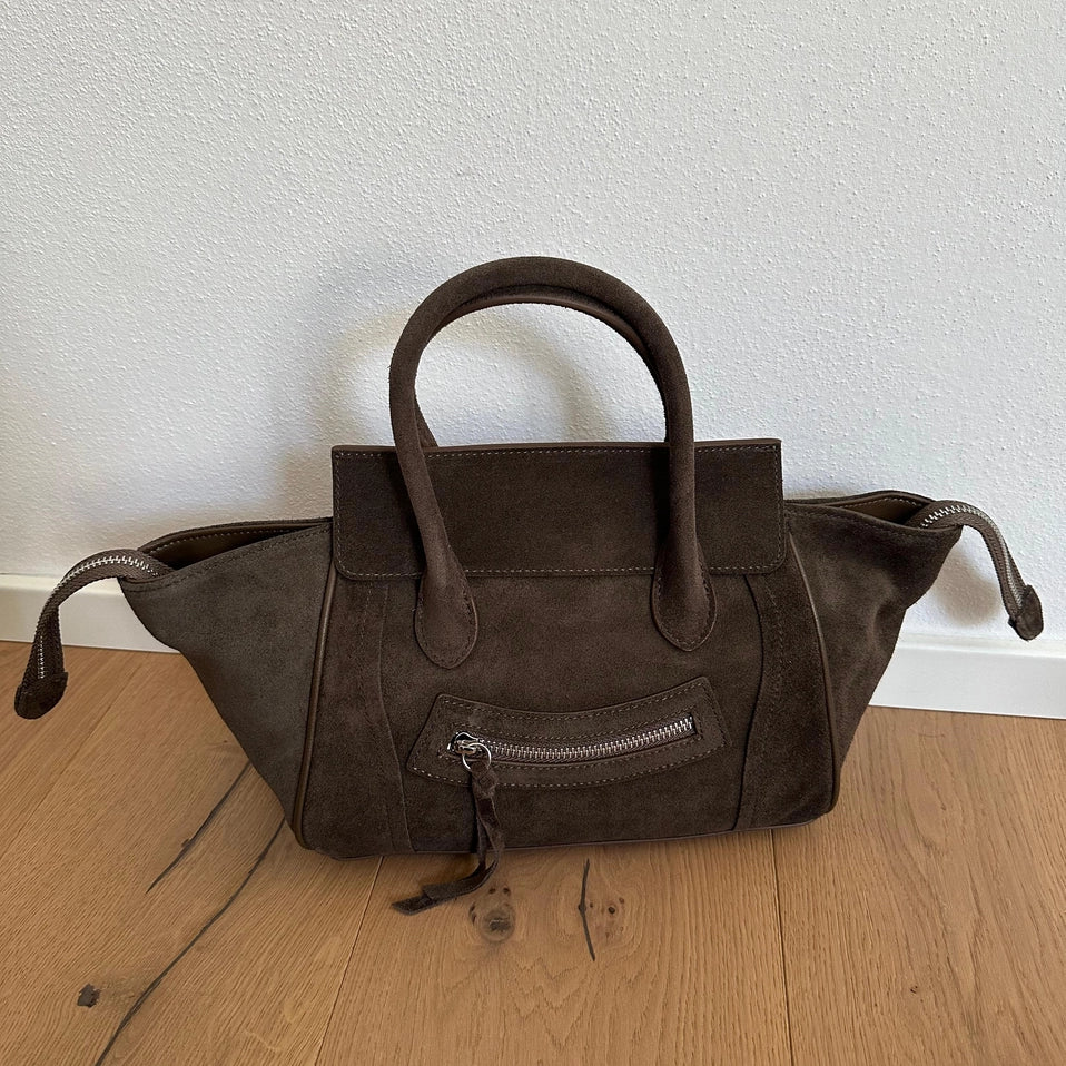 Rochelle Suede Satchel Bag | Pre-Order